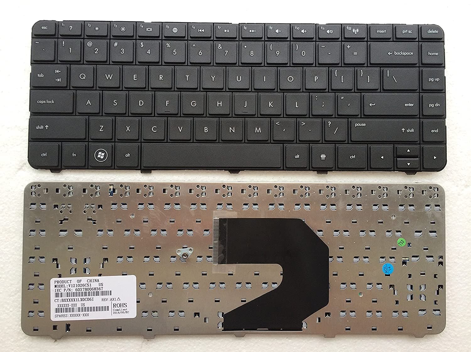 Laptop Keyboard Compatible for HP Pavilion G4 G6 CQ43 G43 CQ43-100 CQ57 CQ58 430 2000 1000 240 G1 245 G1 246 G1 255 G1 250 G1 Compaq 430 431 630 631 636 450 455 650 655