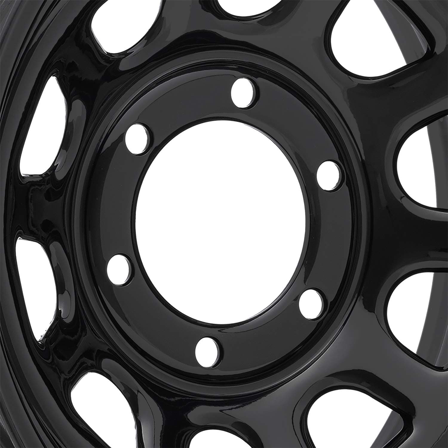 Pro Comp Steel Wheels Series 51 Wheel with Flat Black Finish (15x8"/6x5.5")