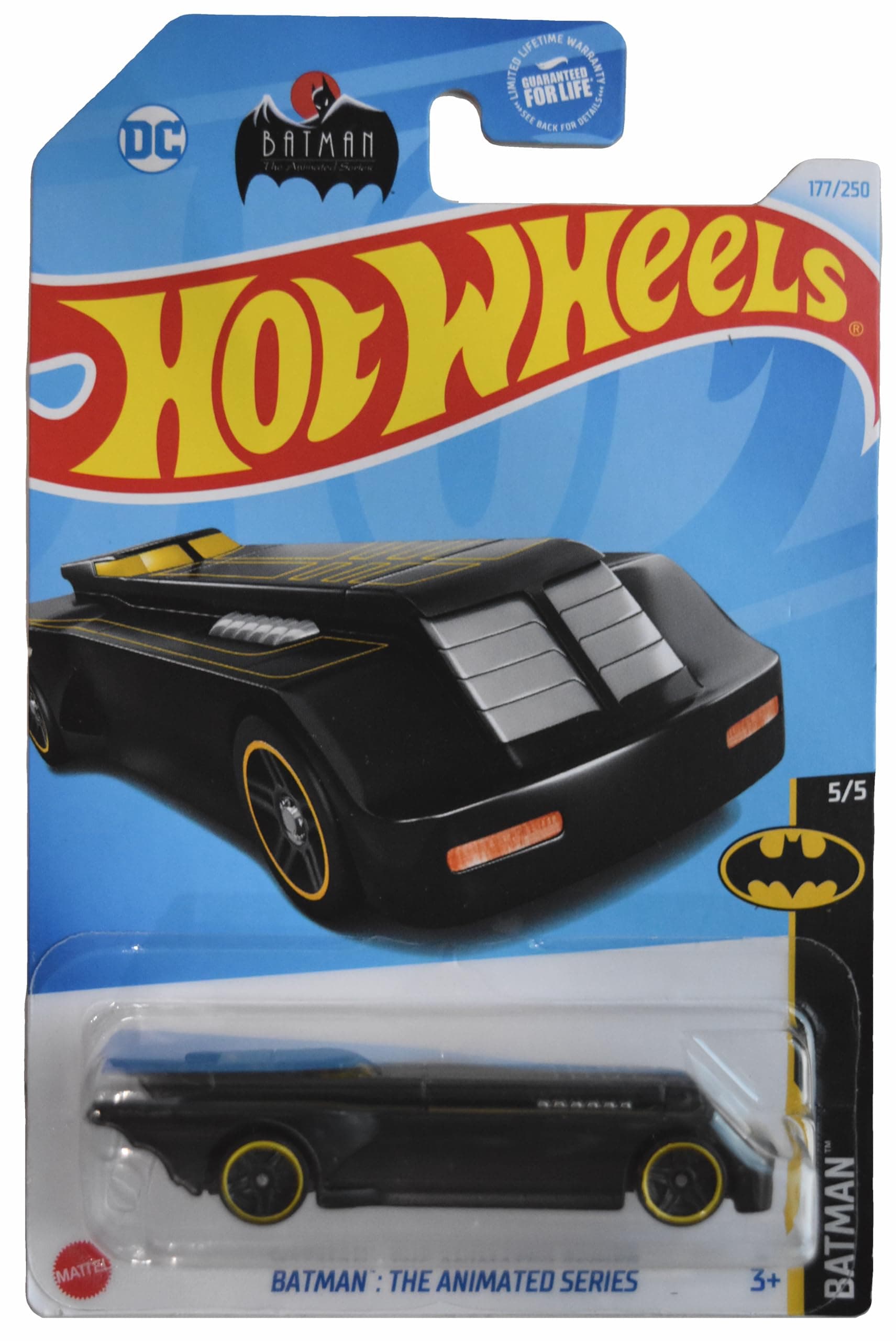 Hot Wheels Batman The Anime Series Batman 5/5 [Black] 177/250