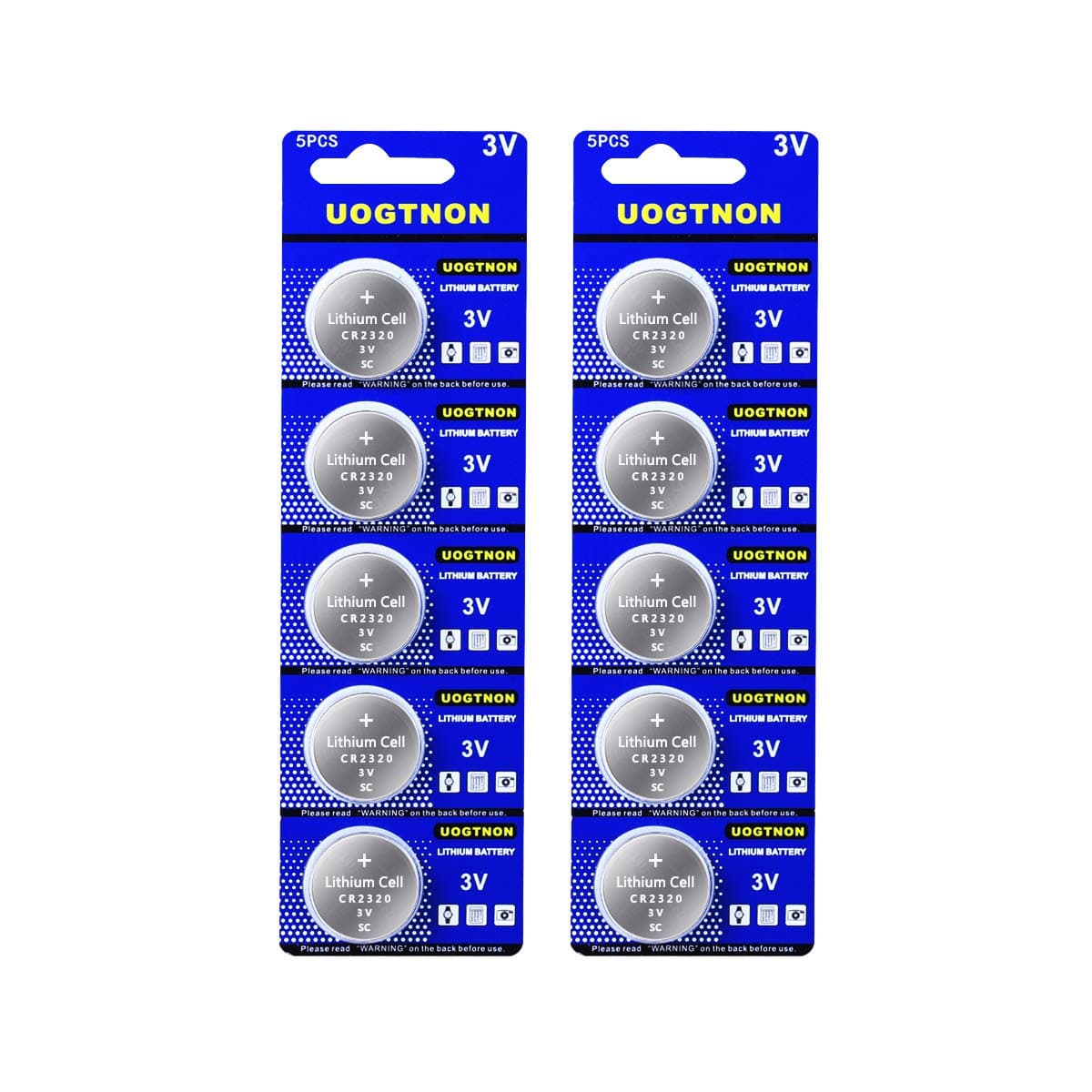 CR2320 3V Lithium Battery (10 - Pack)