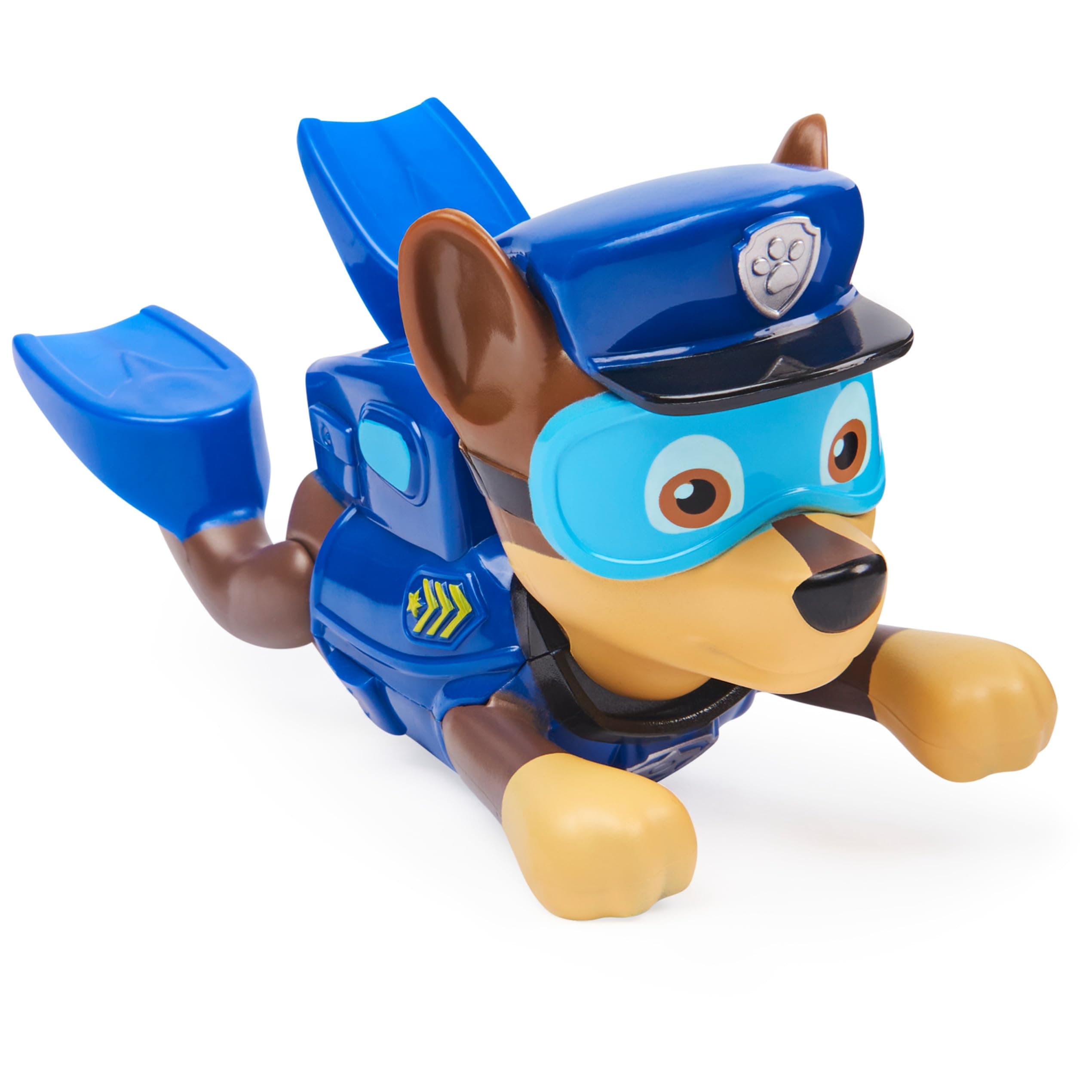 Paw Patrol Paddlin' Pups Pool Toys & Outdoor Games, Bath Toys & Pool Party Supplies for Kids Aged 4 & Up, No Batteries Required, Chase