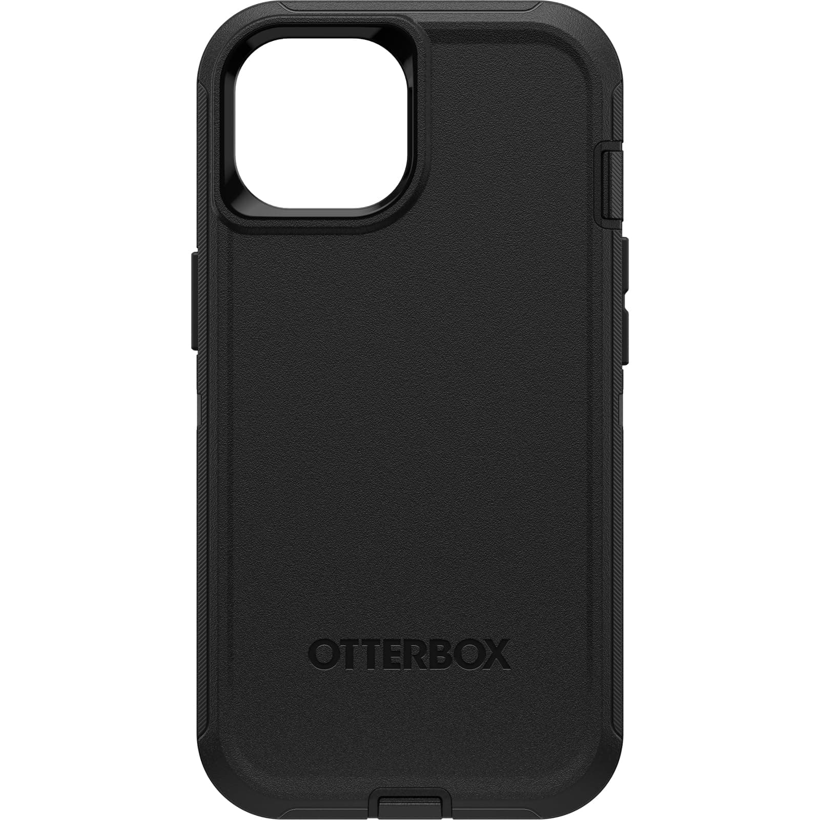 OtterBox iPhone 17e, iPhone 16e, iPhone 15, iPhone 14, and iPhone 13 Defender Series Case - Black, screenless, Rugged & Durable, with Port Protection, Includes Holster Clip Kickstand