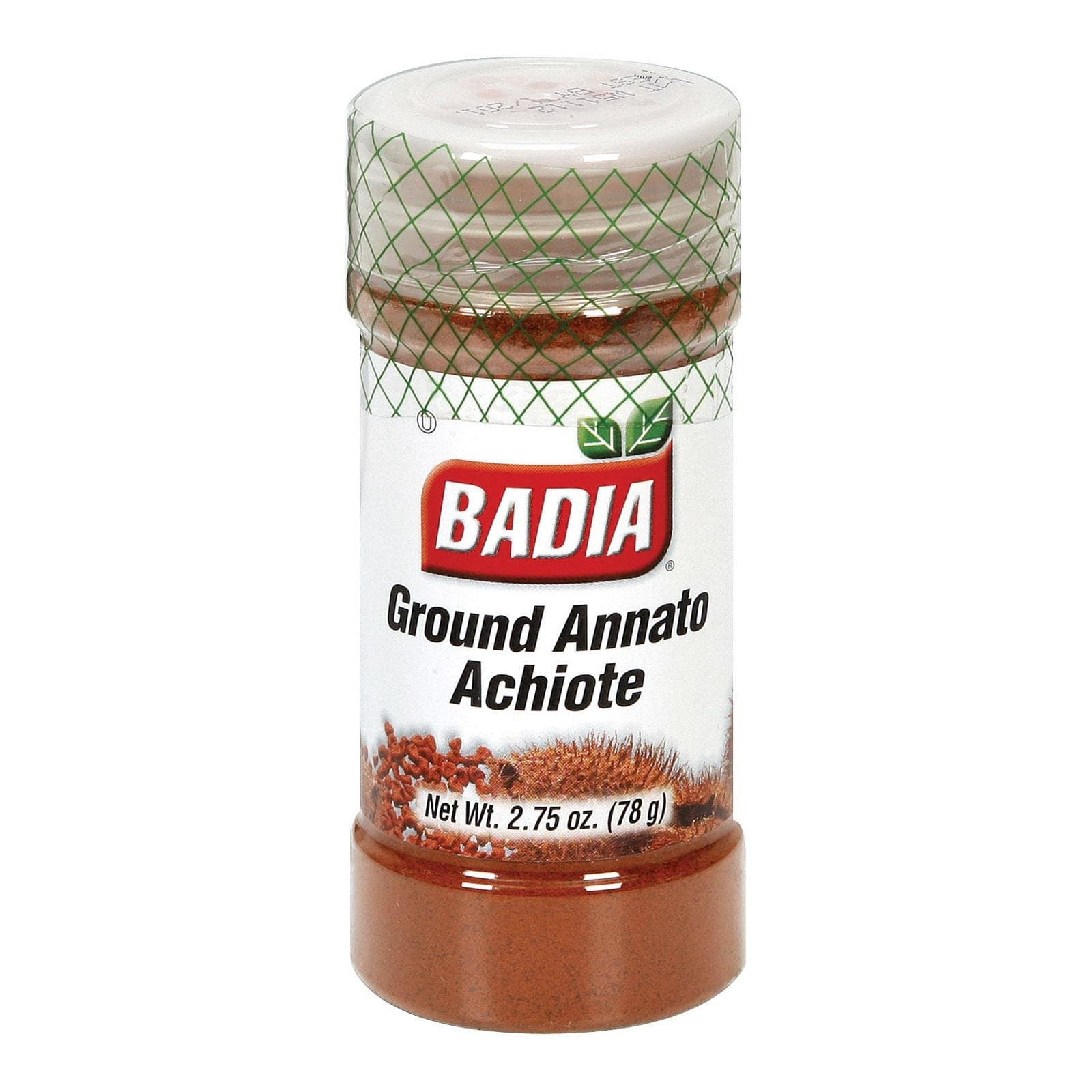 Badia Ground Annatto Seed, Achiote Molido, 2.75 Ounces