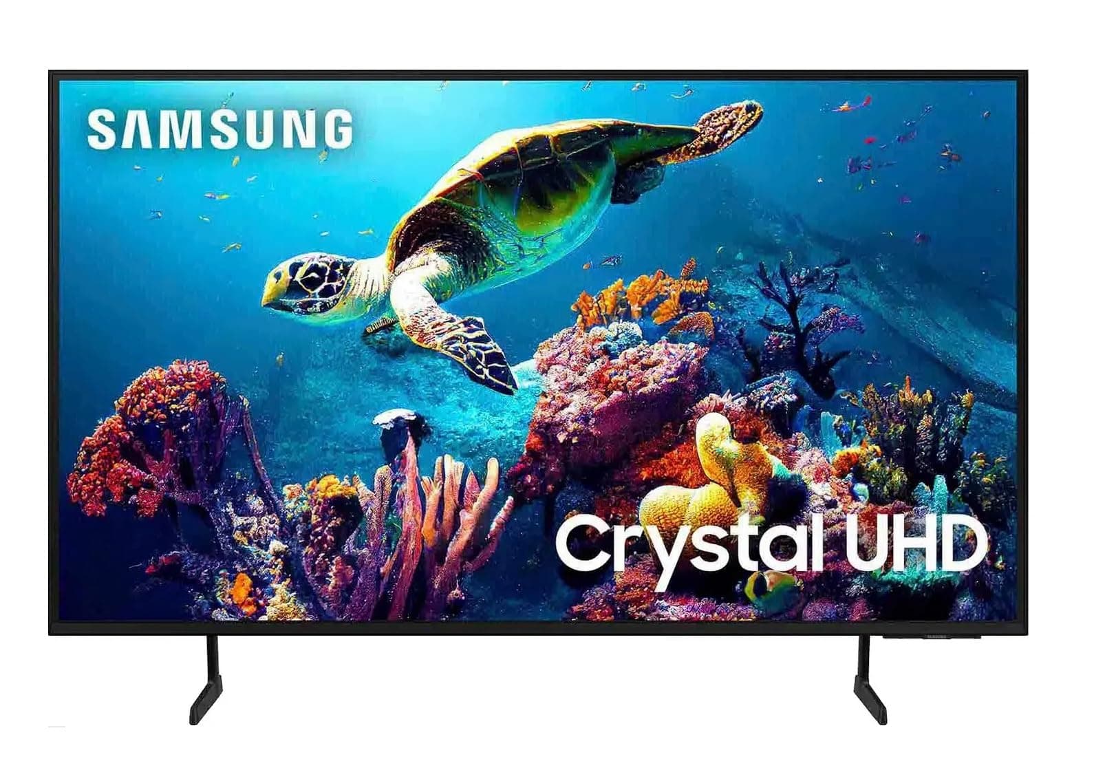 SAMSUNG 55 Inch Smart TV Class DU6900 Series Crystal UHD 4K Smart Tizen TV with Bluetooth, Motion Xcelerator (2024) (Renewed)