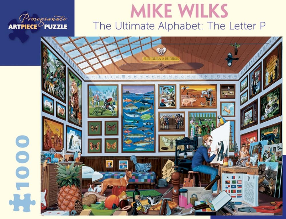 Mike Wilks the Ultimate Alphabet the Letter P 1000-Piece Jigsaw Puzzle Puzzle – 15 Jun. 2015