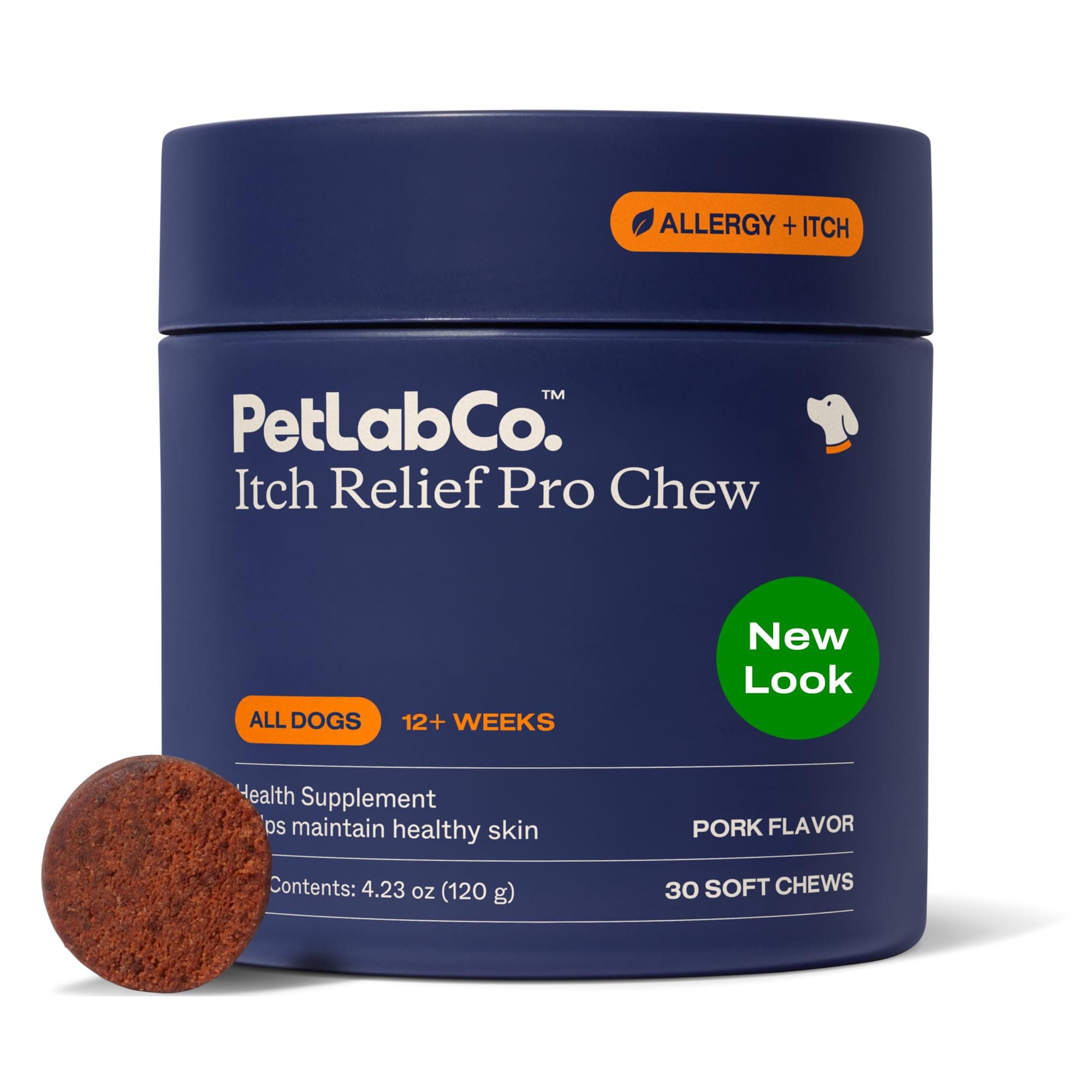 Itch Relief Chew Pro for Dogs – Omega 3 for Dogs Itch Supplement - Packed with Beneficial Fatty Acids for Healthy Skin – Seasonal Allergies Support