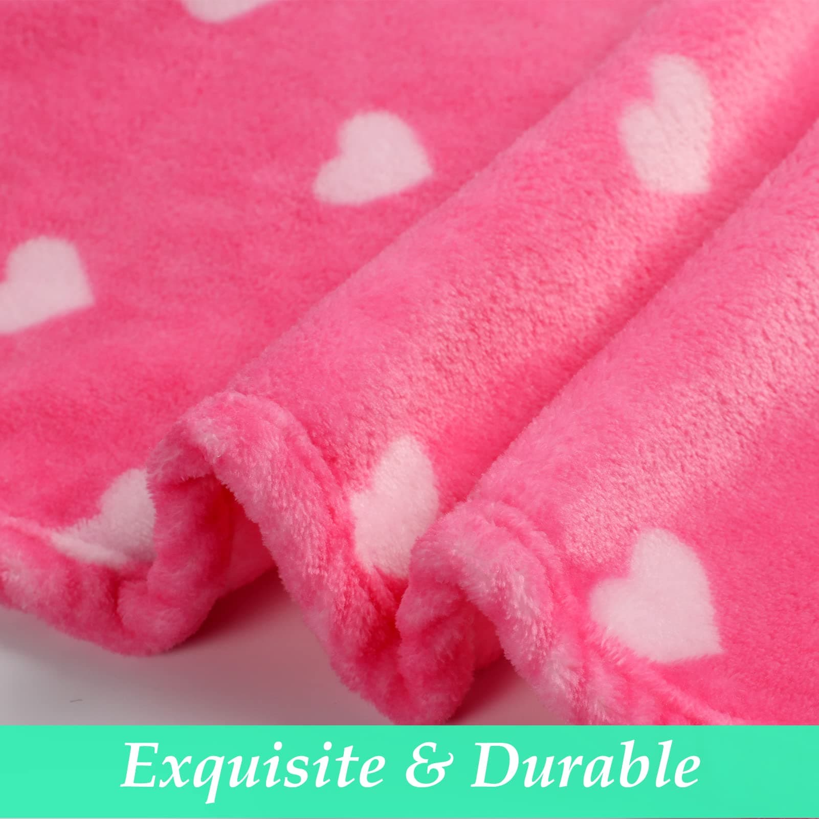 LeerKing 2 Packs Dog Blankets Soft Warm Pet Cat Bed Blanket Fleece Flannel Mattress Couch Sofa Crate for small medium large Puppy,30"x 40" Green&Red