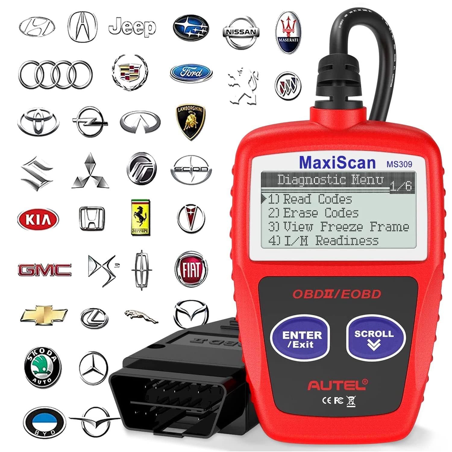 MaxiScan MS309 CAN OBD II-Lecteur de Code