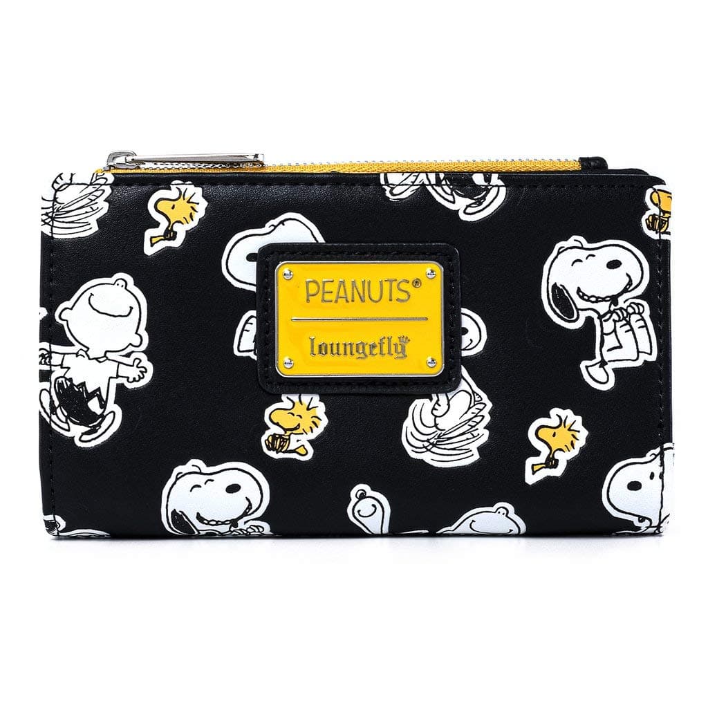 Peanuts Snoopy and Woodstock All Over Print Wallet