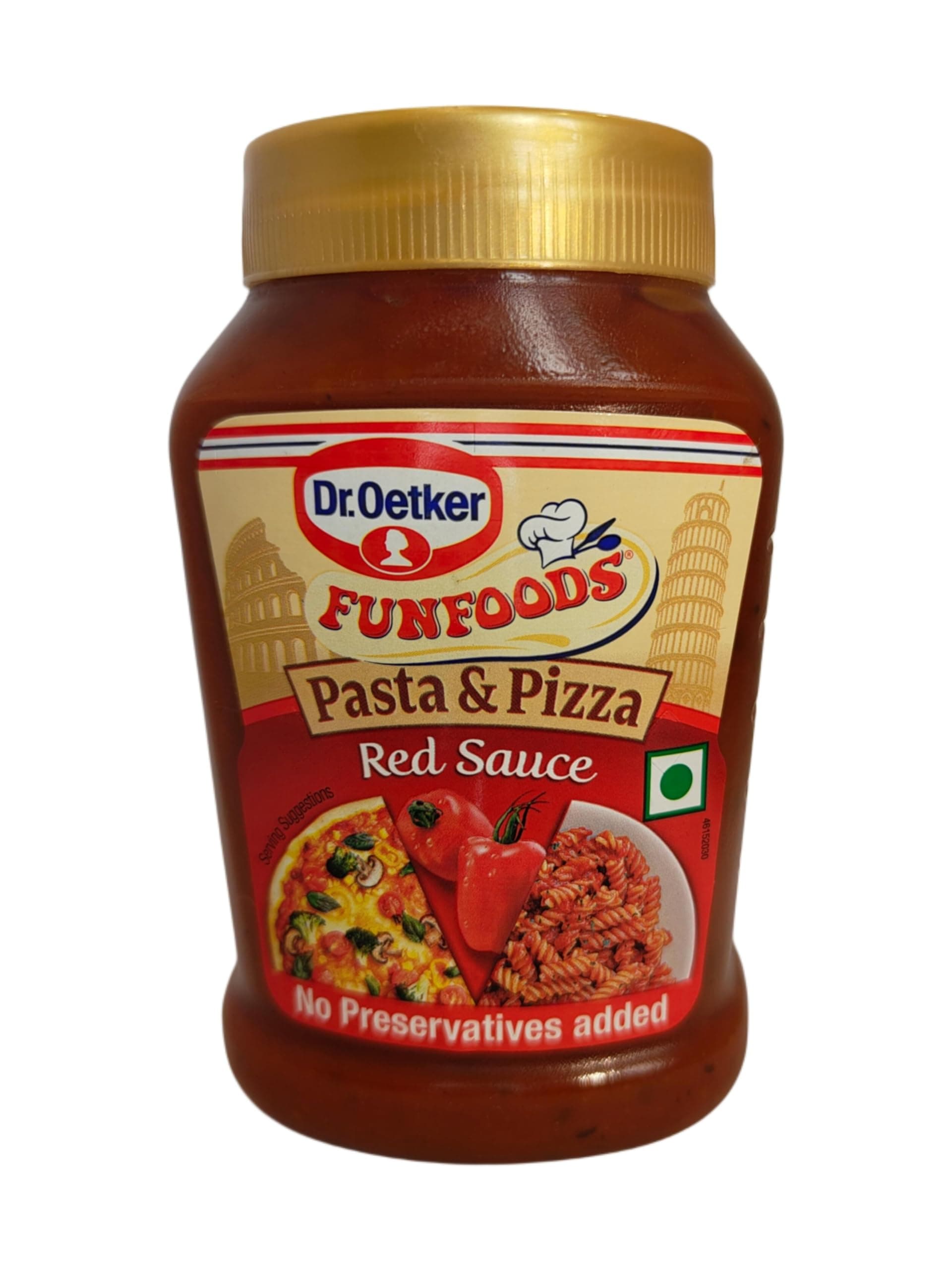 Pasta & Pizza Red Sauce, 315g | Ready to Use for Saucy Pastas & Lip-Smacking Pizzas | Tangy & Herby | Ideal for Pasta, Pizza & Italian Recipes
