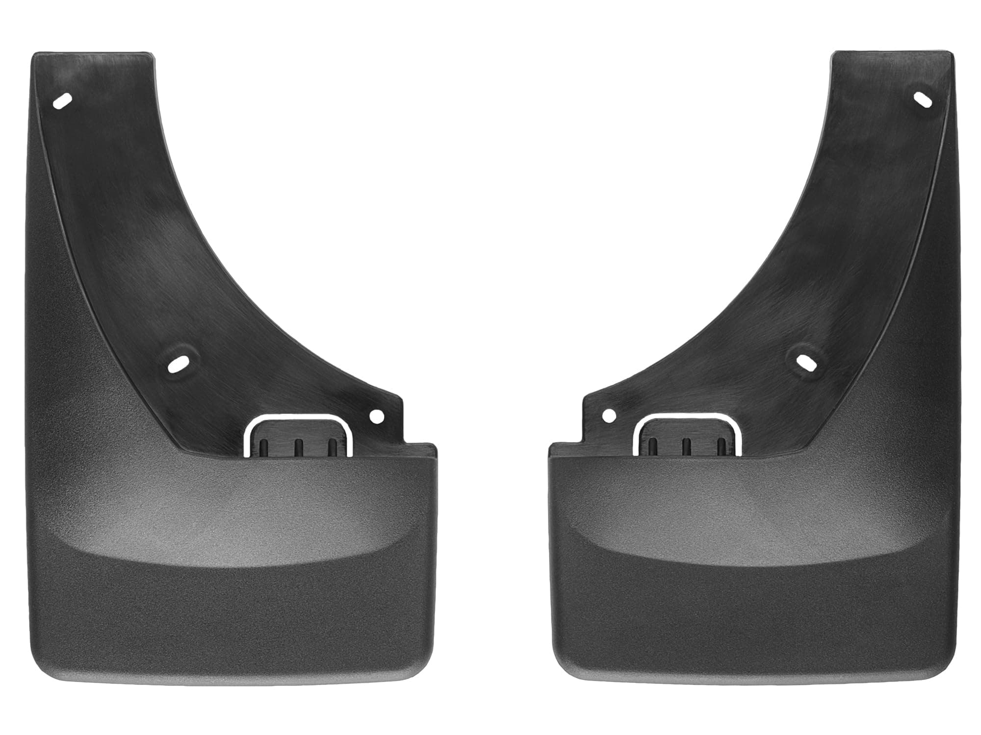 WeatherTech Custom No Drill Splash Guard MudFlaps for Cadillac Escalade EXT, Avalanche, Avalanche - Rear Pair (120016), Black