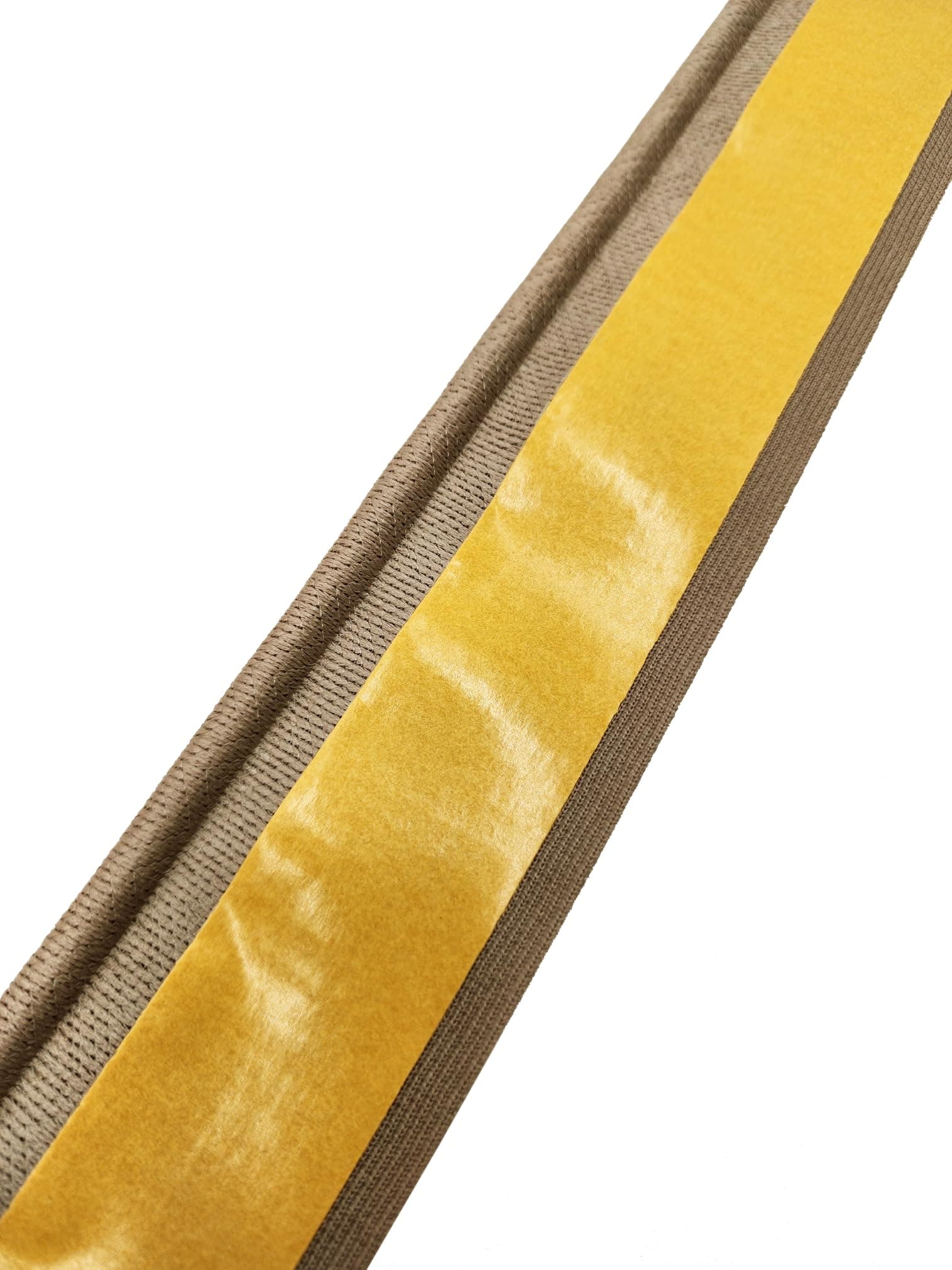 Instabind - DIY Carpet Binding - Turn Carpet Scraps into Area Rugs - Sold in 5 ft Incriments (Beige)