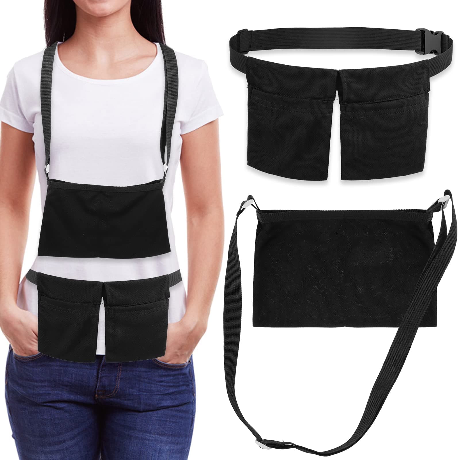 ThinpThinp Drain Holder After Tummy Tuck, Adjustable Mastectomy Drain Holder Shower Bag Masectomy Surgery Recovery for Breast Mastectomy Breast Reduction Augmentation Tummy Tuck Post Surgery Supplies