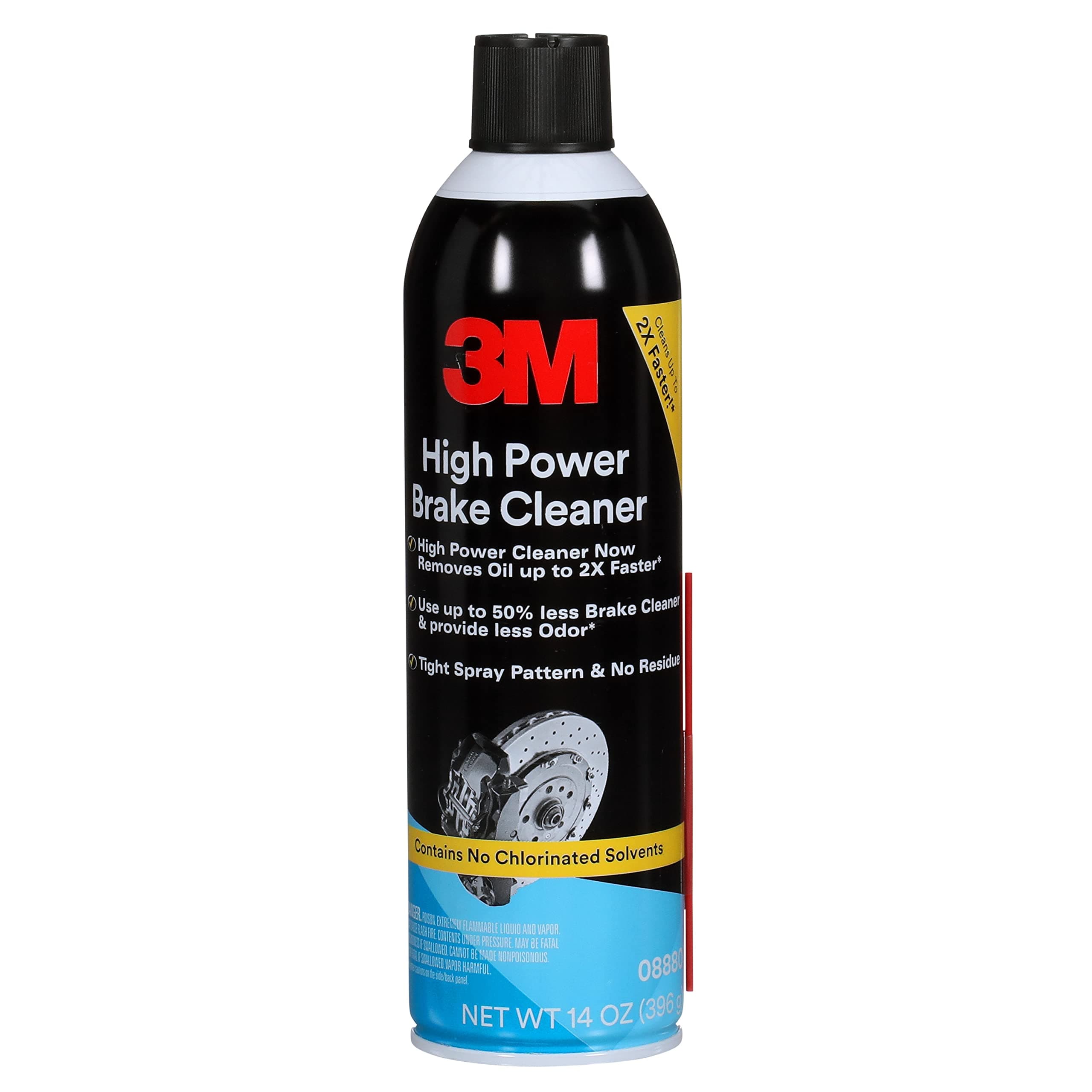 3M 08880 12 Pack 14 oz. High Power Brake Cleaner