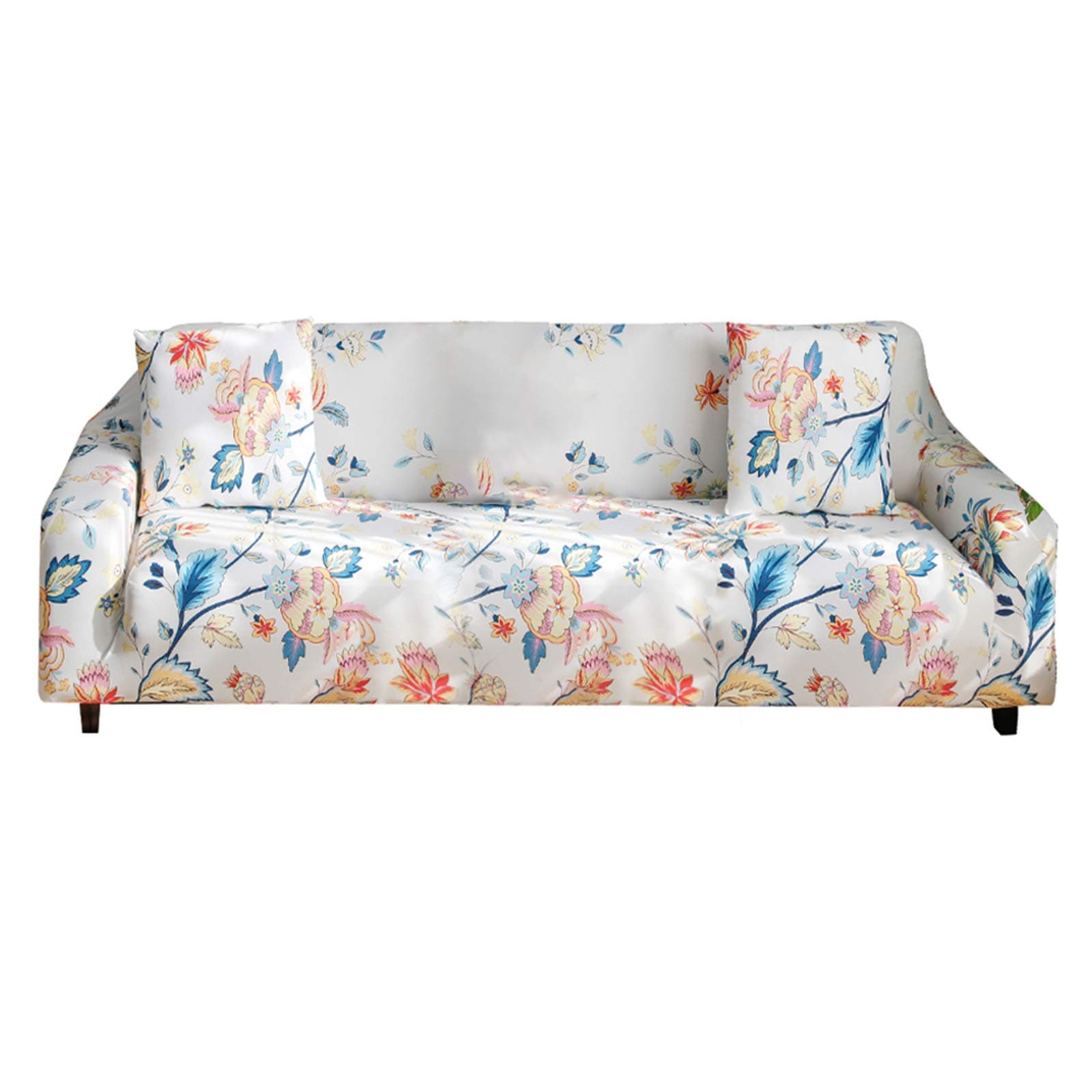 Donzake Printed Sofa Cover 4 Seats XL XLarge Stretch Couch Cover Water Repellant Sofa Slipcovers for 4 Seater Cushion Couch Arm Chair Furniture Cover