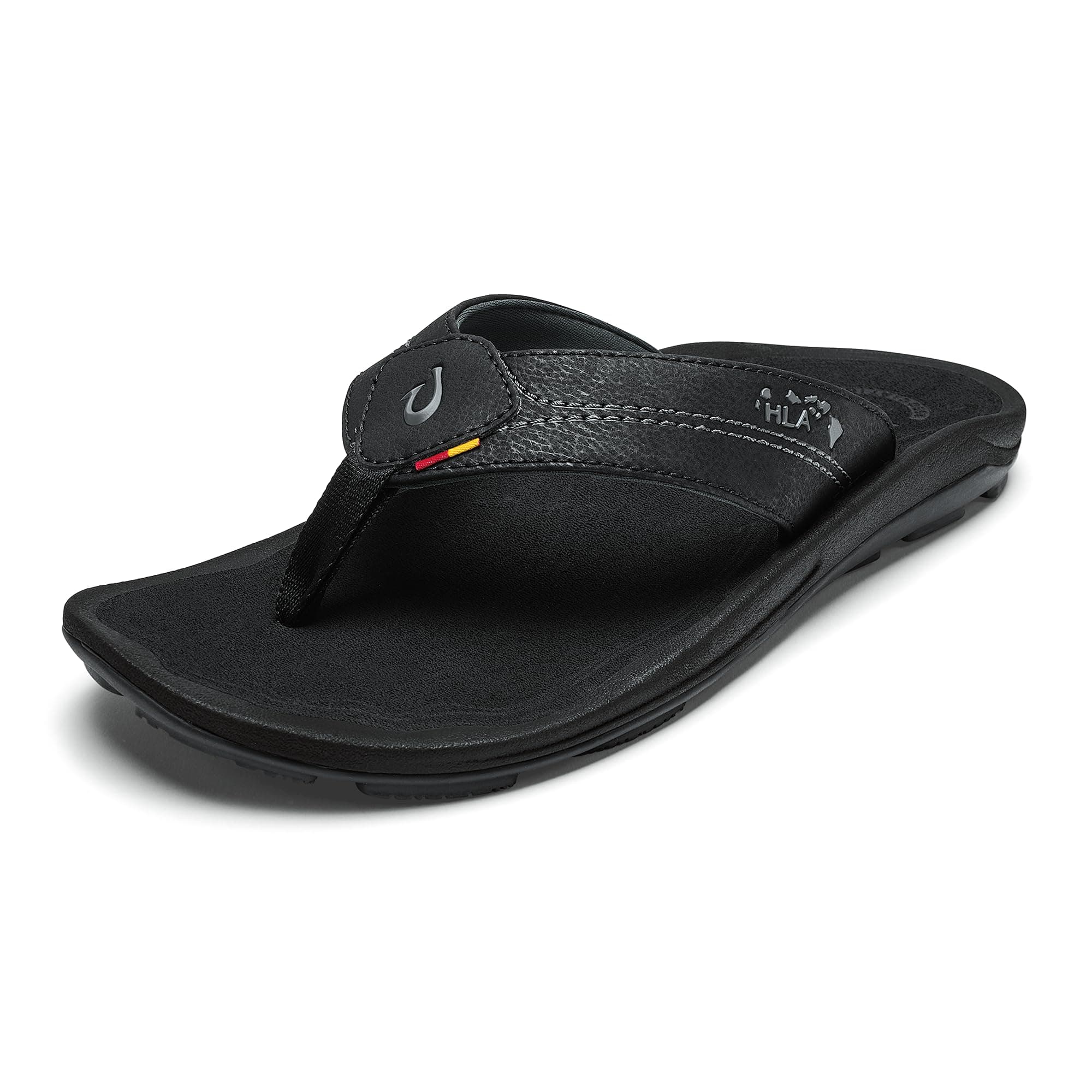 Kipi Men's Beach Sandals, Water Resistant Flip Flops, Quick Dry Material & Arch Support, All-Day Comfort
