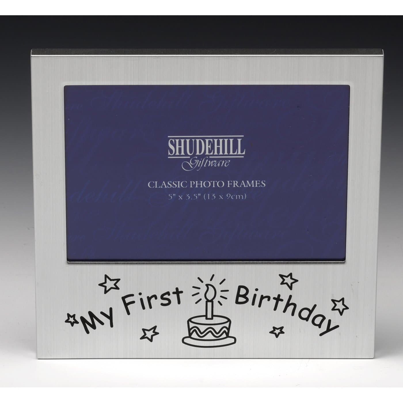 5" 3" My 1st Birthday Photo Frame Babys 1st Birthday Occasion Gift 72222, Silver