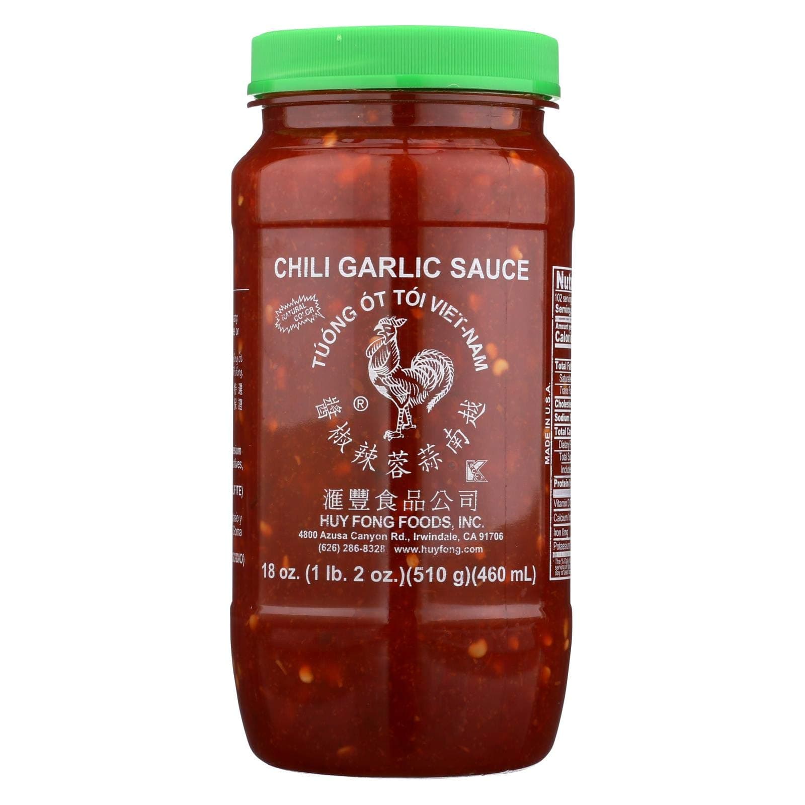 Sauce Chili Garlic 18oz