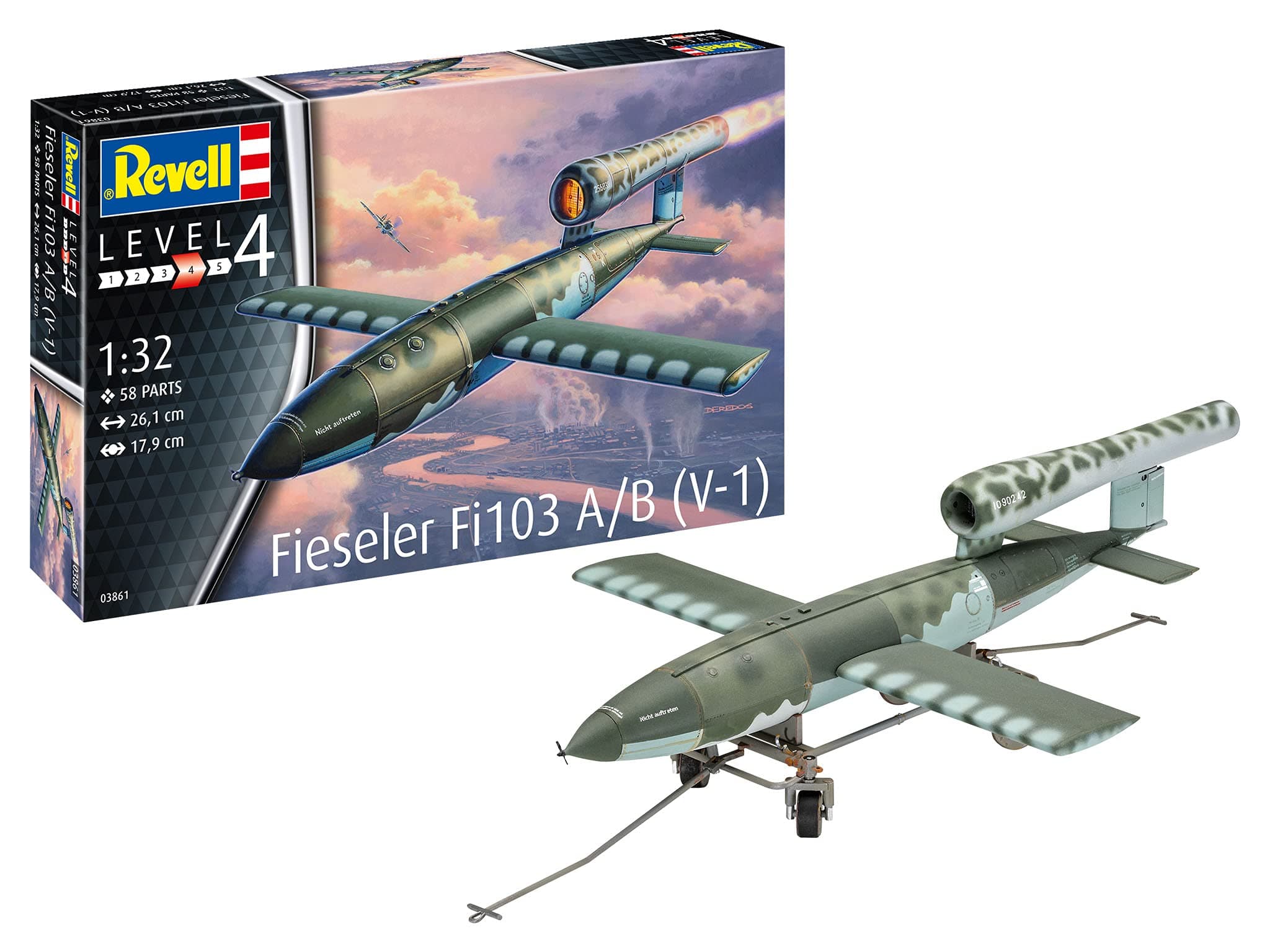 Revell 03861 Fieseler Fi103 V-1 Rocket 1:32 Scale Model Kit