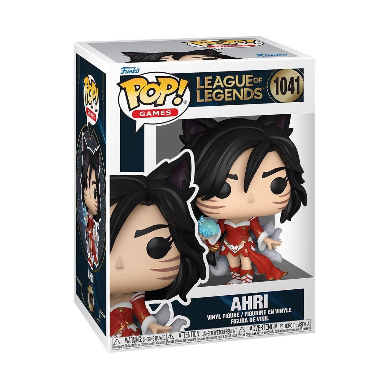 Funko POP! Games: LOL - Ahri - League Of Legends - Collectable Vinyl Figure - Gift Idea - Official Merchandise - Toys for Kids & Adults - Video Games Fans - Model Figure for Collectors and Display