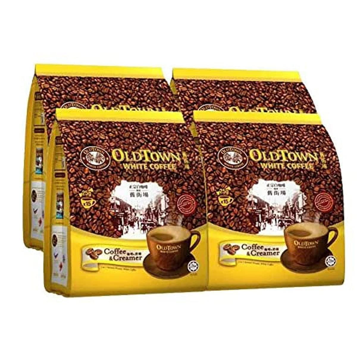 White Coffee 2 in 1 (4 pack x 15 sachets) Imported from Malaysia Ametsus (Coffee & Creamer)