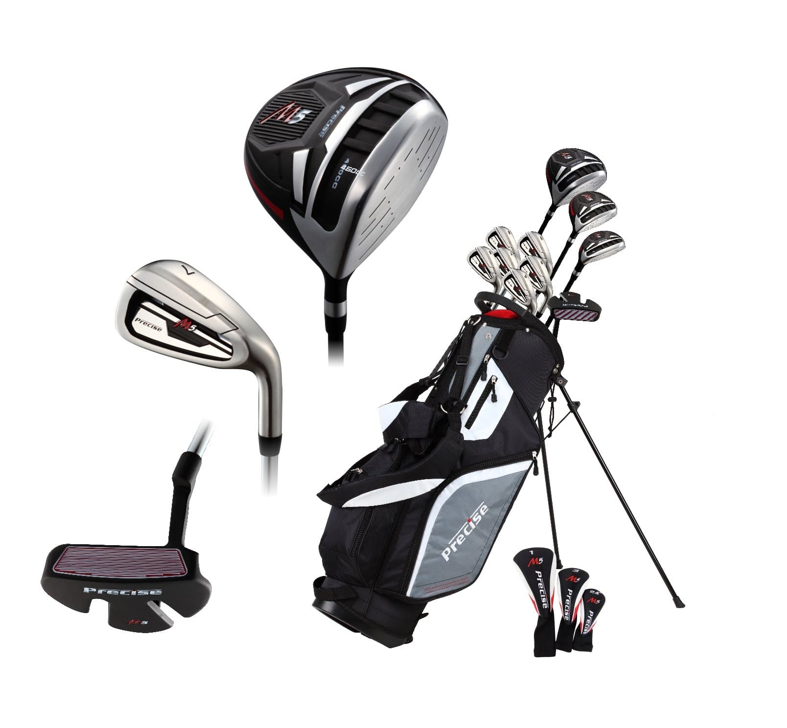 Premium Lightweight Men's Golf Club Set Right Hand Regular and Tall Size (Tall, Right Handed)