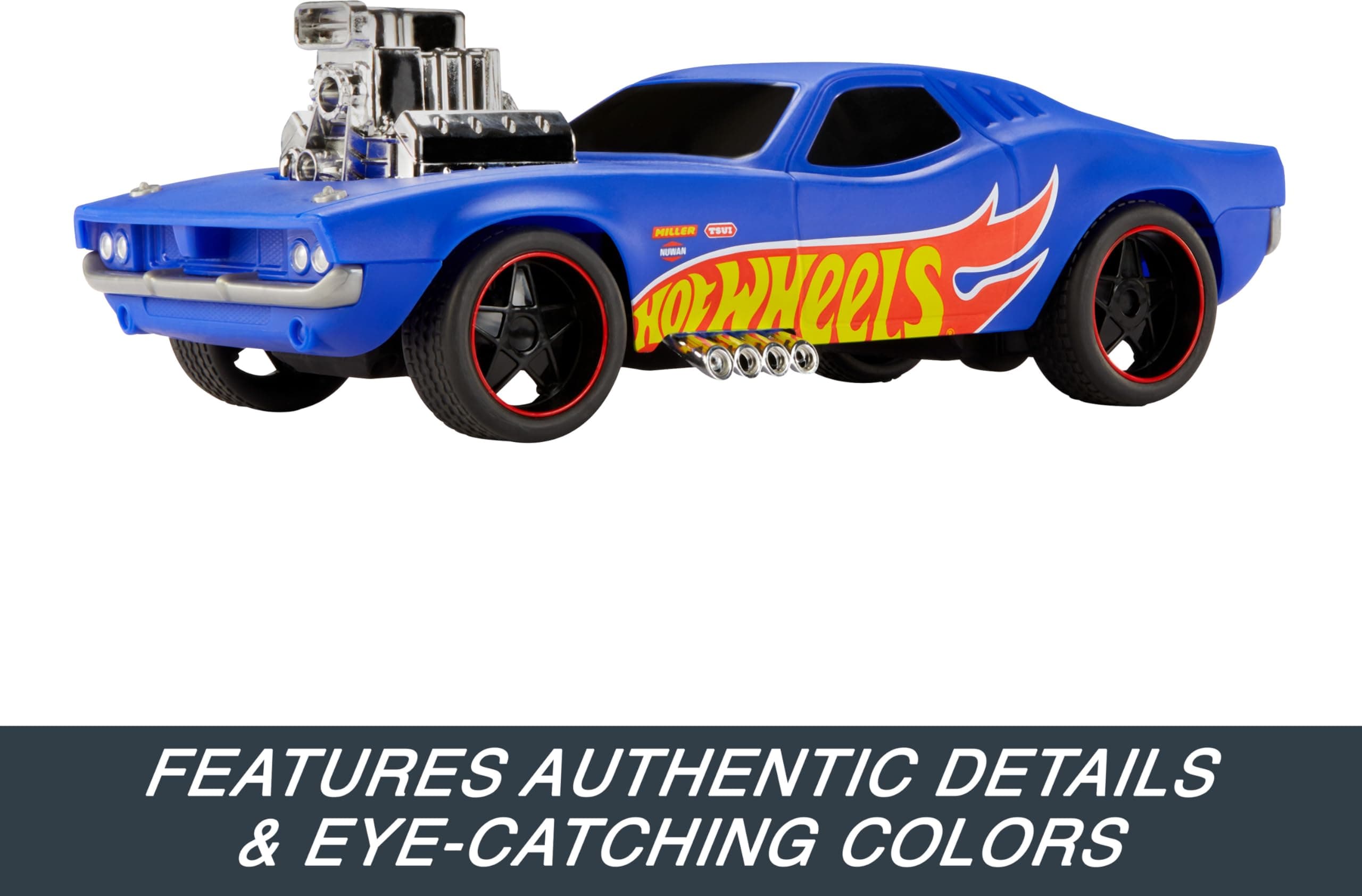 XLVS 1:16 Scale RC Rodger Dodger Toy Car, Special 50th Anniversary Edition Remote Control Vehicle