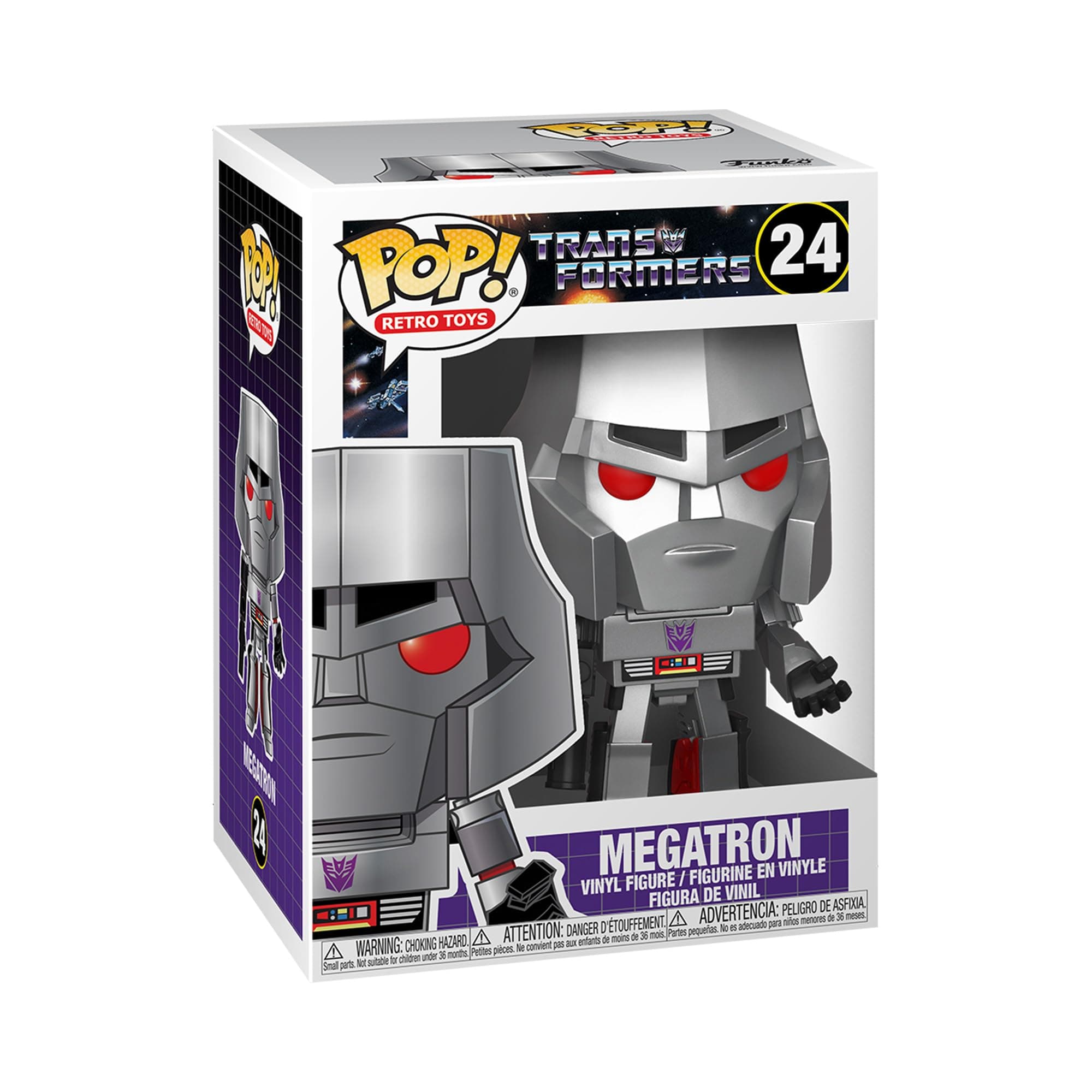 Pop Retro Toys: Transformers - Megatron - Collectable Vinyl Figure - Gift Idea - Official Merchandise - Toys for Kids & Adults - Action/Adventure Fans - Model Figure for Collectors and Display