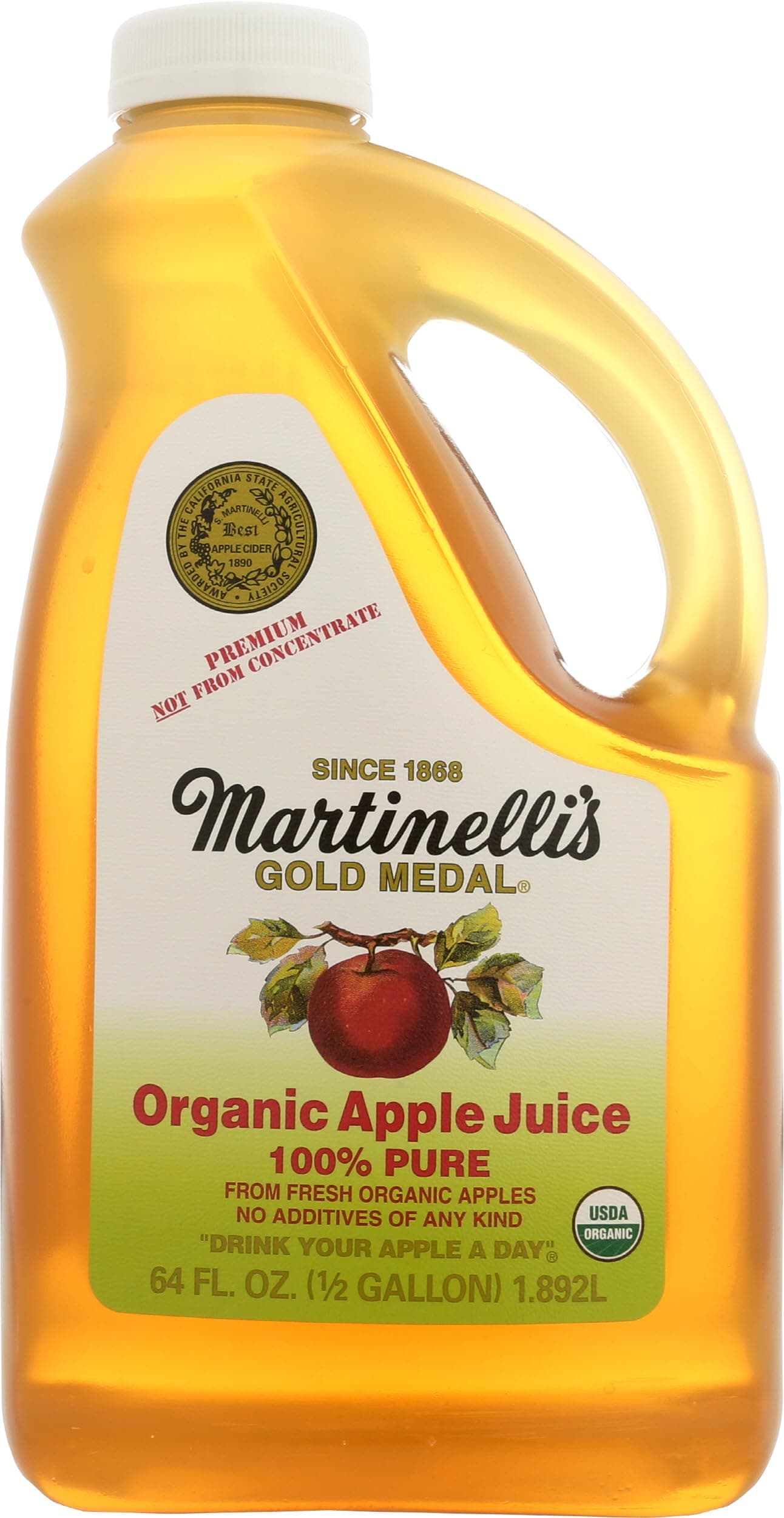Martinelli's Organic Apple Juice, 64 Fl Oz