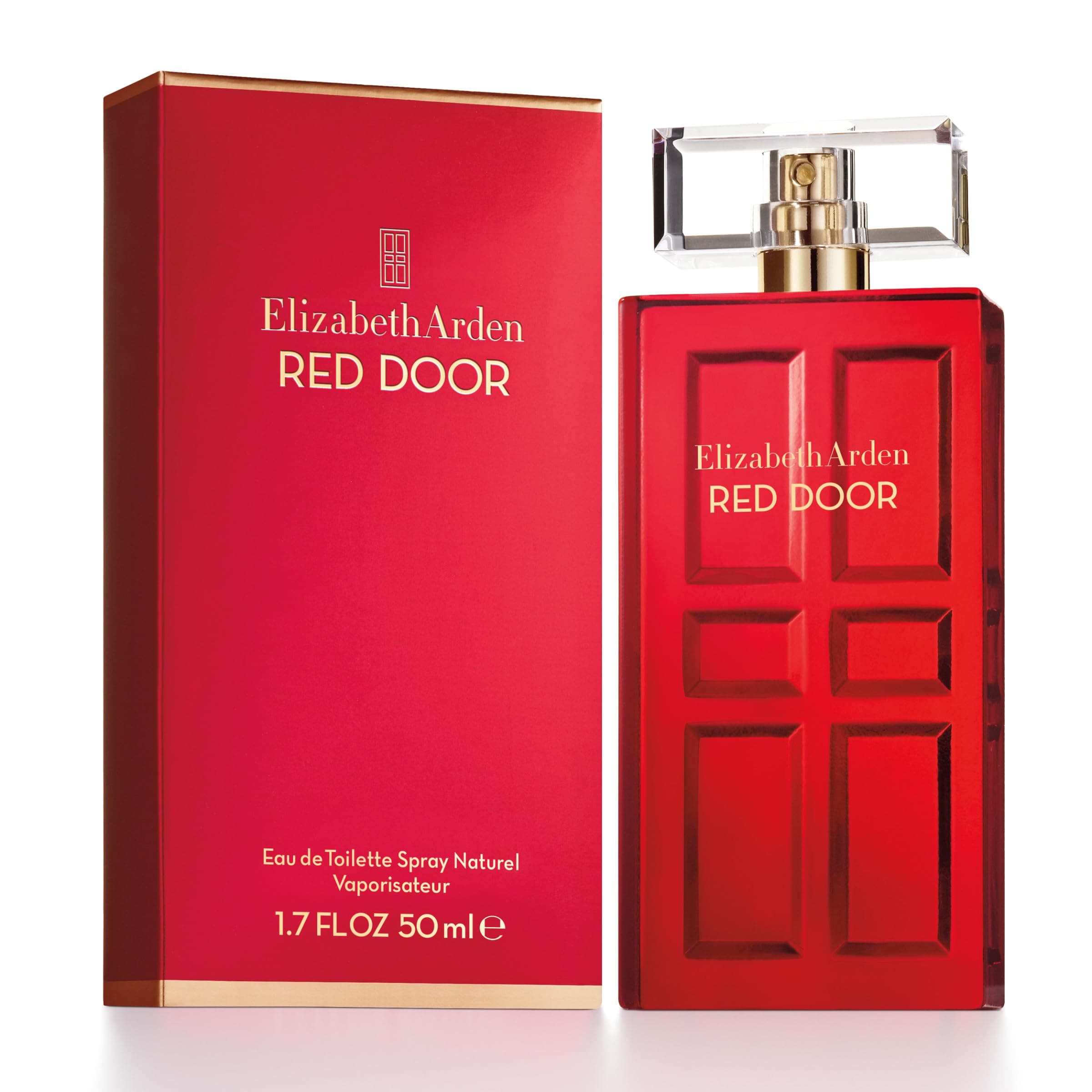 Red Door Women's Perfume, Fragrance, Floral Parfum with Notes of Freesia, Roses, and Sandalwood, Eau de Toilette