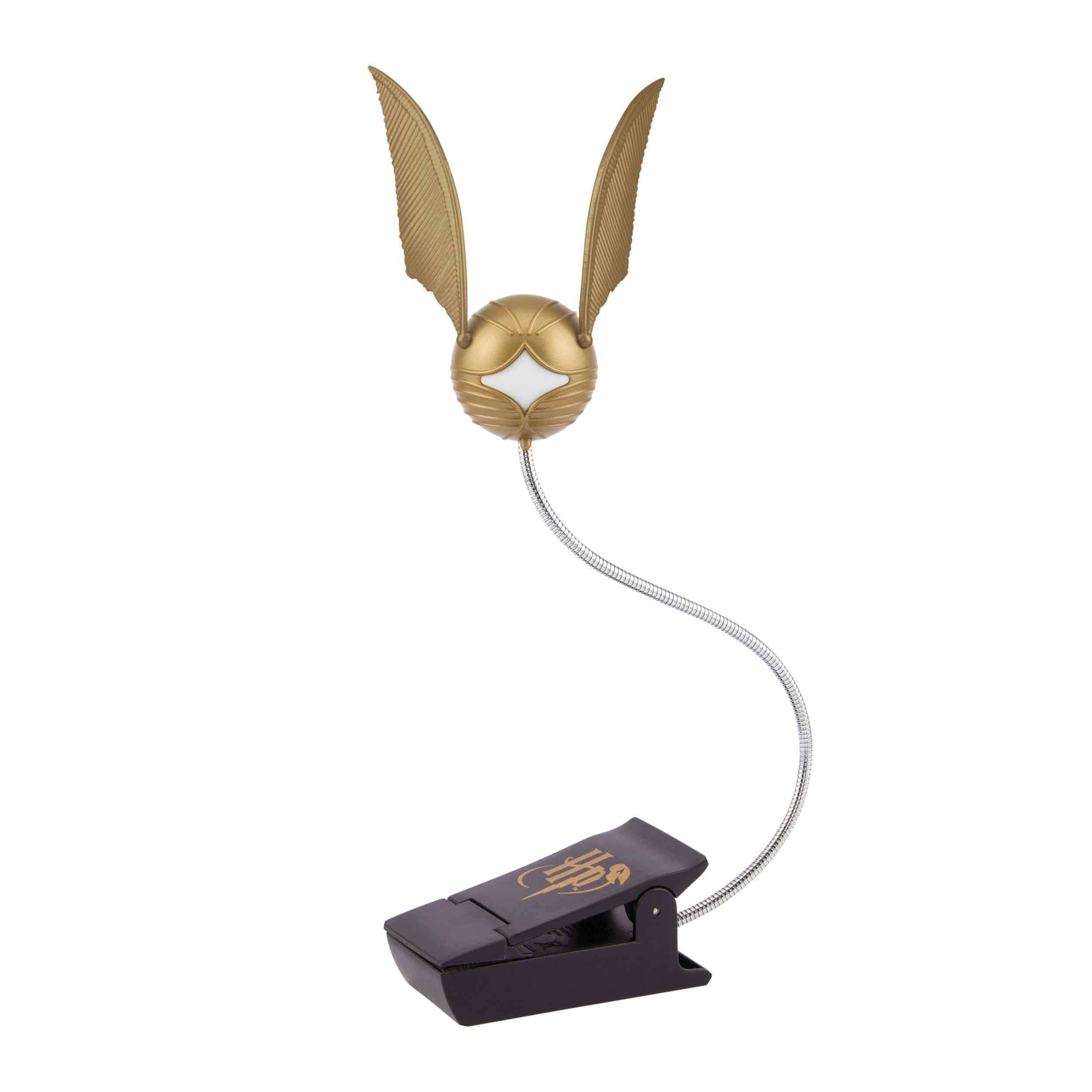 Paladone Golden Snitch Lumi Clip | Convenient Harry Potter Themed Reading Light | Powered by Batteries