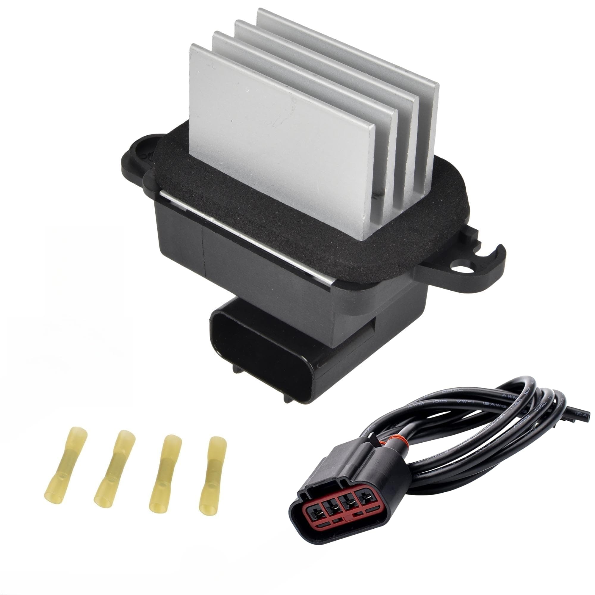 Blower Motor Resistor Fit for 2004-2007 INFINIFTI QX56 2004-2011 Nissan Titan/Pathfinder Armada/Quest/Frontier/Xterra HVAC Blower Resistor Replace# 27151-ZM70A w/Automatic Temperature Control