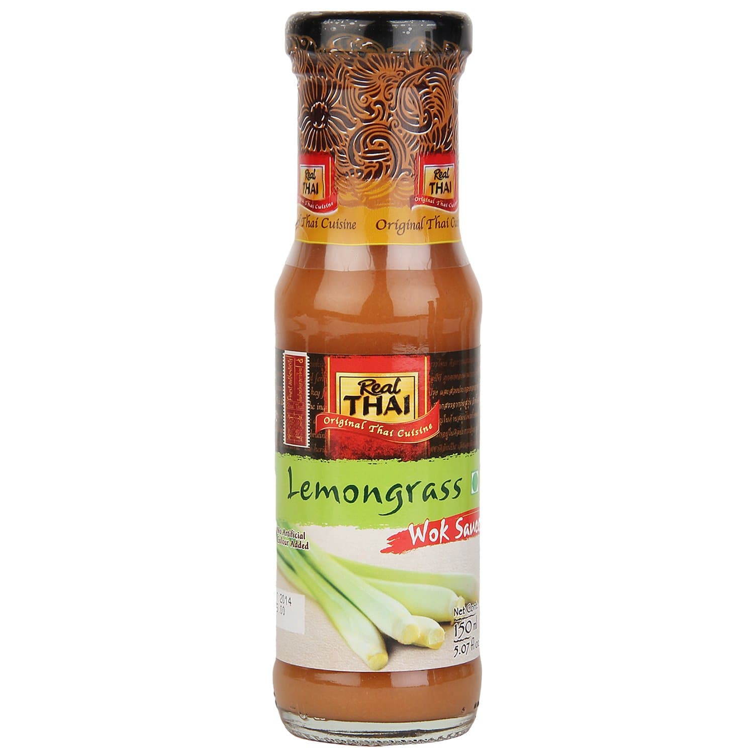 Real Thai Lemongrass Wok Sauce, 150 ml,Green,7256