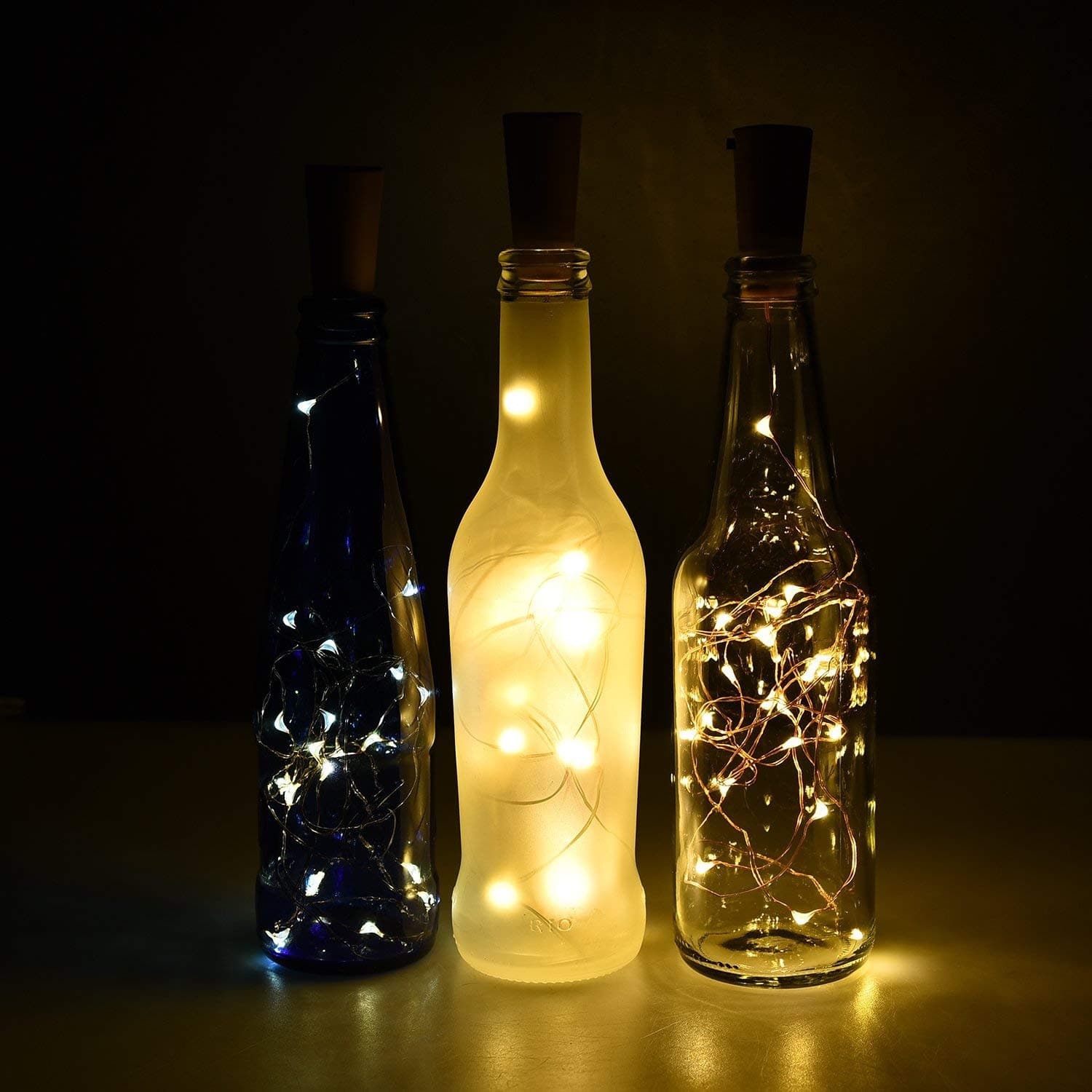 LightsEtc 50 Led String Lights Fairy Lights Battery Operated Waterproof Fairy String Lights with Remote Control Timer 8 Modes 33ft Copper Wire Christmas Lights Christmas Decor Warm White (White)