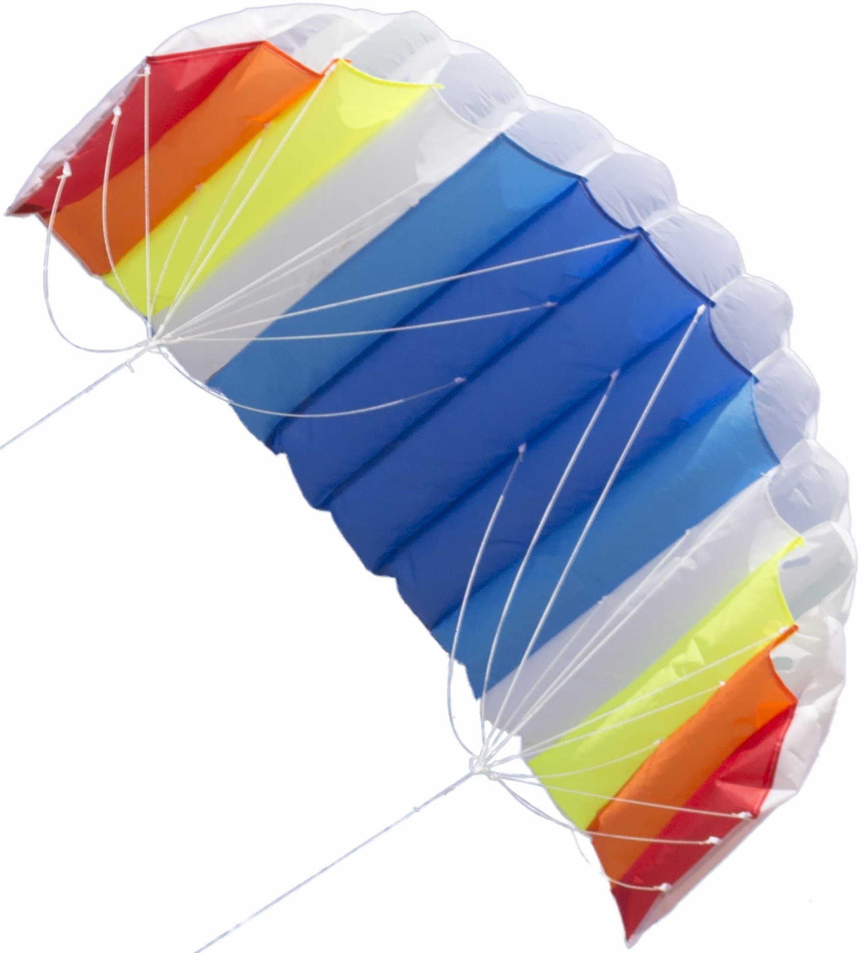 Moon Glow Sports AIRFOIL Stunt Sport Kite Dual-Line with Strings, Handles, Carry Bag, Winder, Free Flying Tips eBook, Easy Assembly