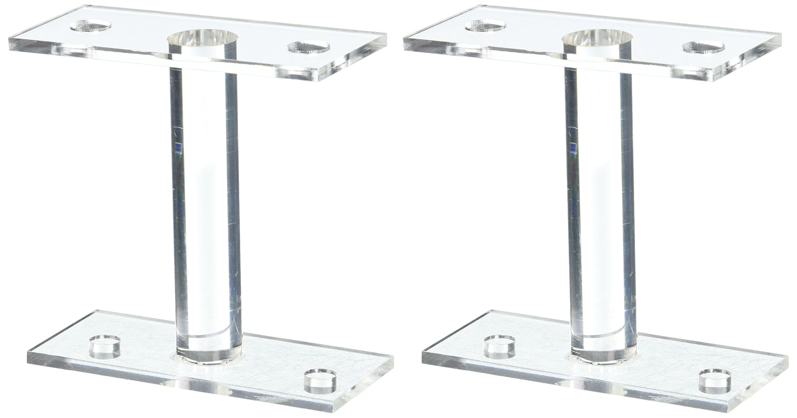 Maglife Usa AMX80210 2-Pack AMX Acrylic Condo Betta Block Legs for Decorating Aquariums, Tall