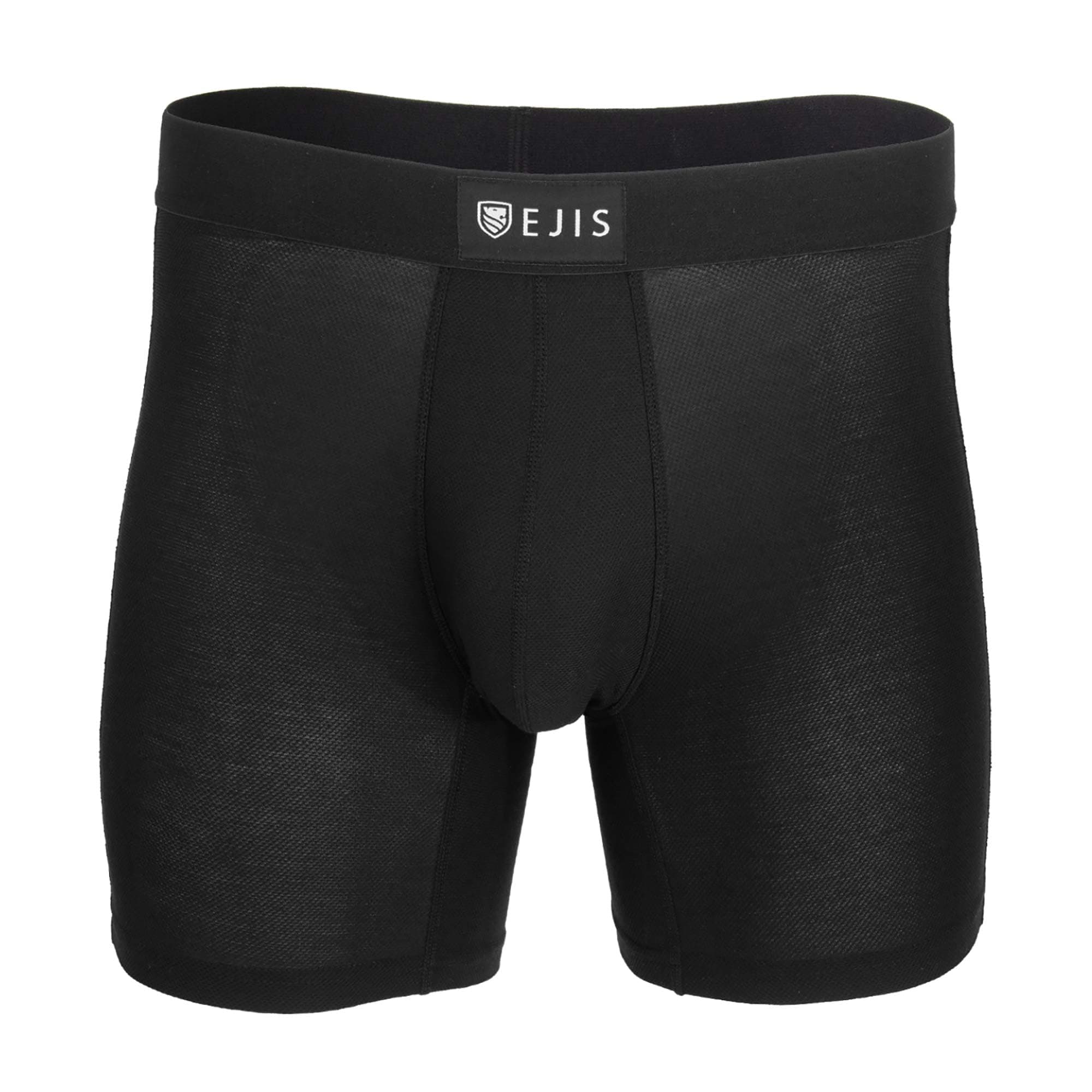 EjisPerformance Boxer Briefs with Flex-fit Pouch Black XXXL
