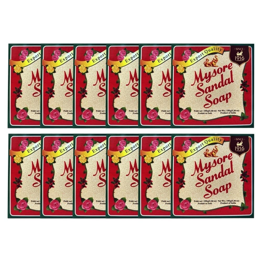 Sandal Soap, 150 grams Units (Pack of 12)
