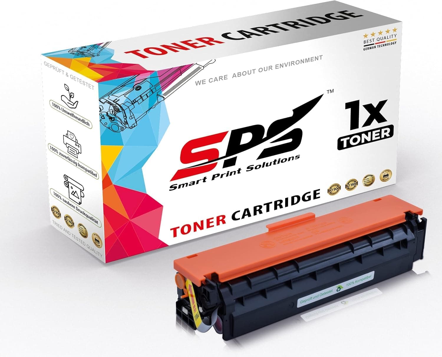 Smart Print Solutions SPS Compatible Toner Cartridges for HP - Q2670A 308A | Color Laserjet 3500| 3500N| 3550| 3550N| 3700| 3700DN| 3700DTN| 3700N | 1x Black | 6,000 Pages