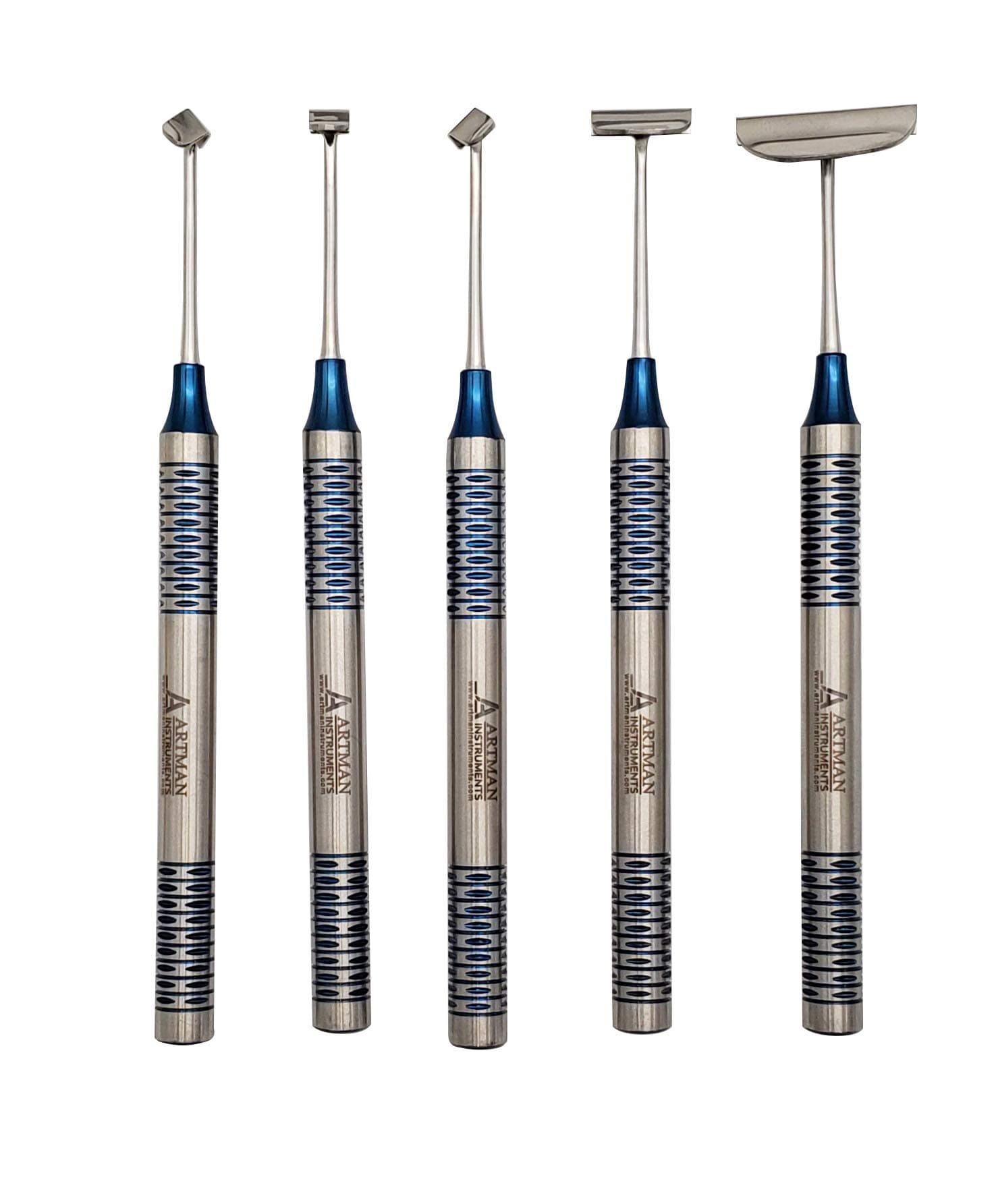 ARTMAN Soft Brushing kit PRF Process Periosteum Saving kit Dental Surgical Instruments kit Set of 6 in Cassette