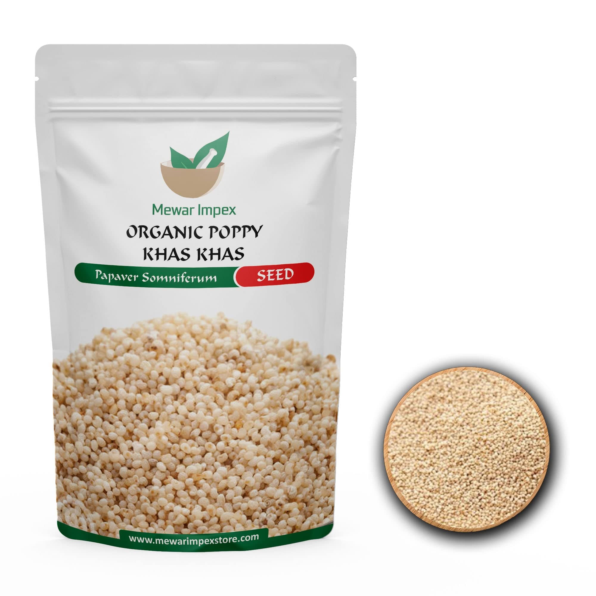 Mewar Impex Poppy Seeds 200 Gm | Posta | Indian Posto Dana (Khus Khus)