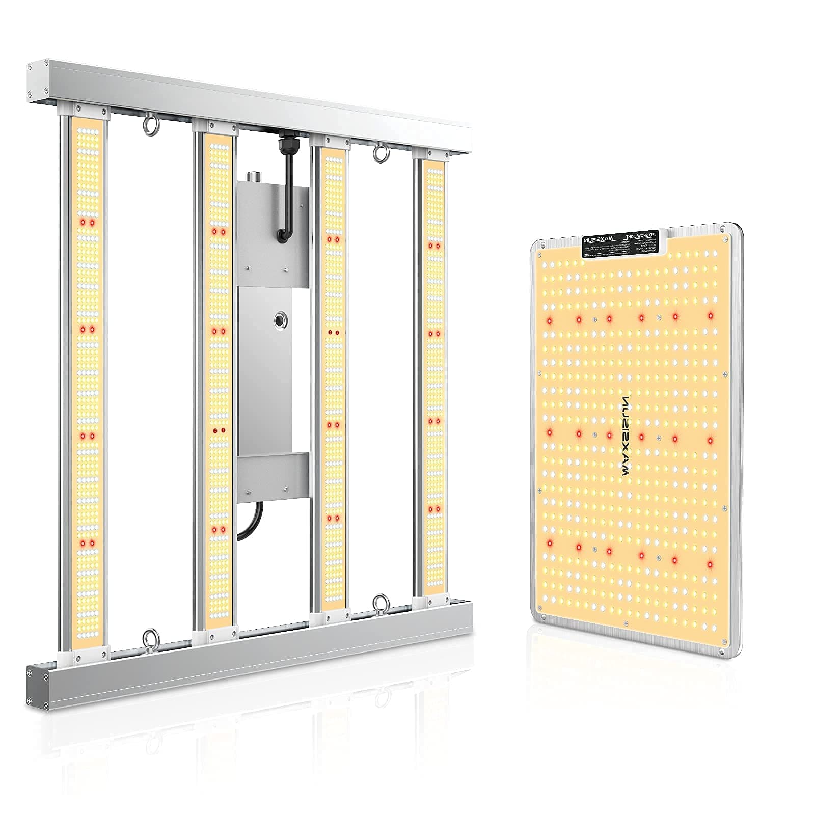 MAXSISUN MG3000 Dimmable LED Grow Light Plus PB1500 Pro Remote Control LED Grow Light