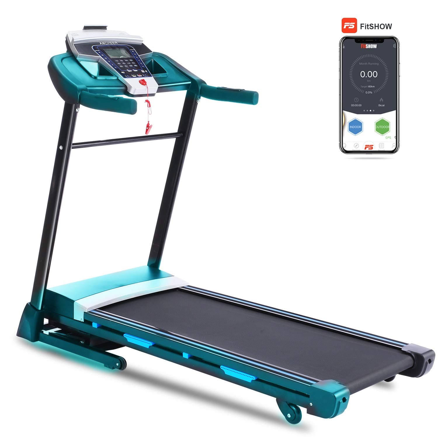 Fit4home healthmate JK-04 Motorized Folding Treadmill Exercise Machine Fitness Folding treadmill walking machines treadmill running machine