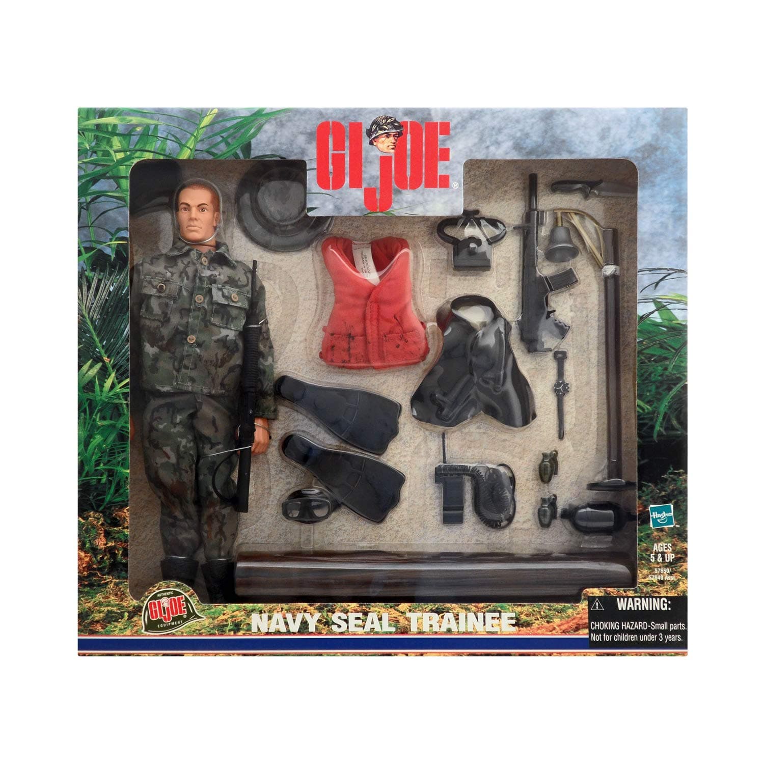 GI Joe NAVY SEAL TRAINEE 12" Action Figure (2000 Hasbro)
