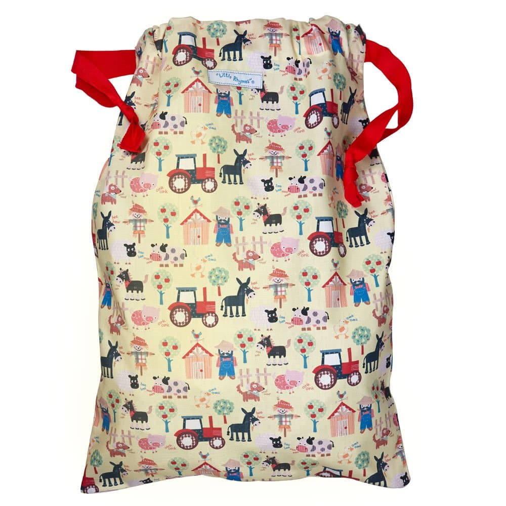 Little Rhymes, OLD MACDONALD ROOM TIDY BAG, Multi-colour