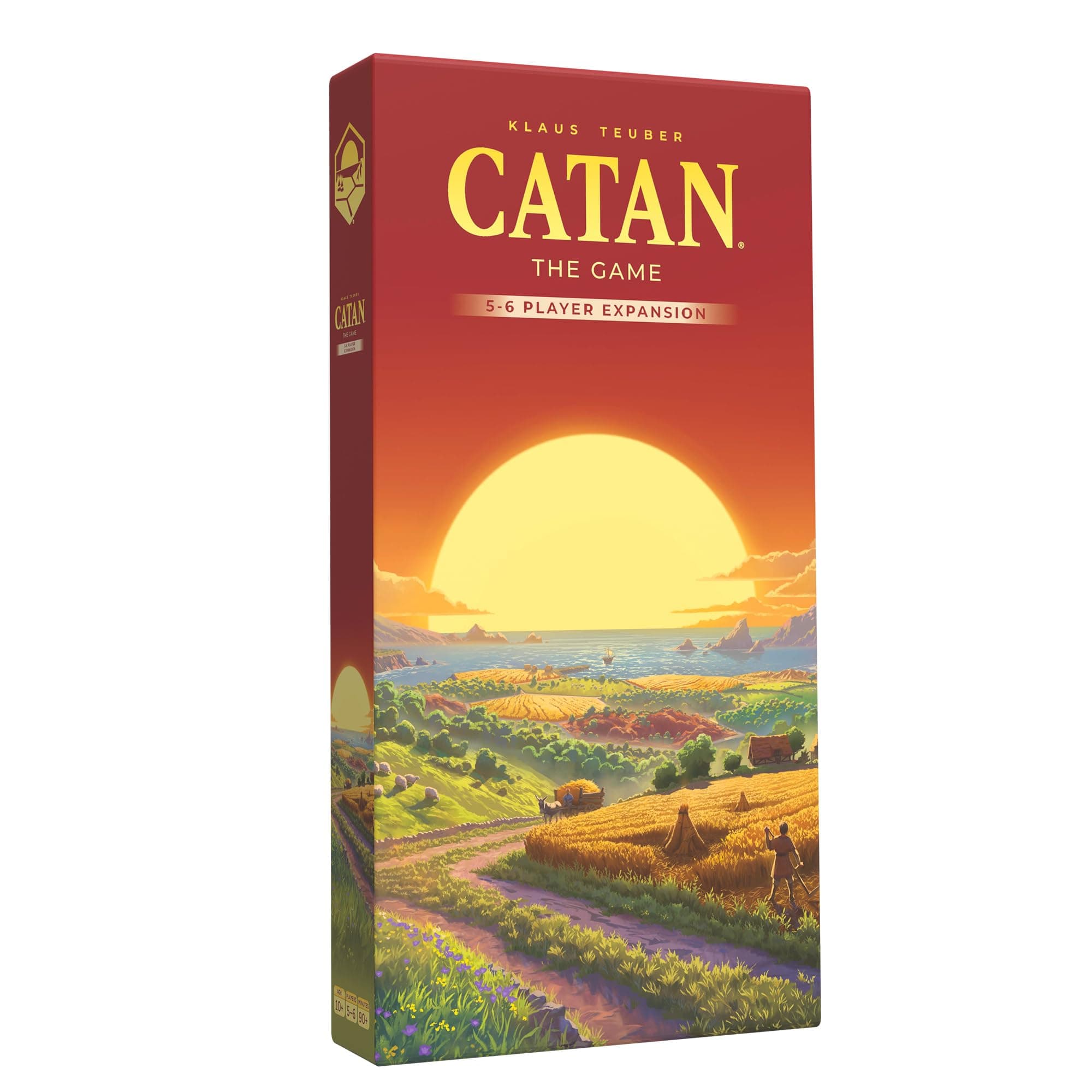 CATAN 6th Edition 5-6 Player Expansion | Board Game | Ages 10+ | 3-6 Players | 60-90 Minutes Playing Time