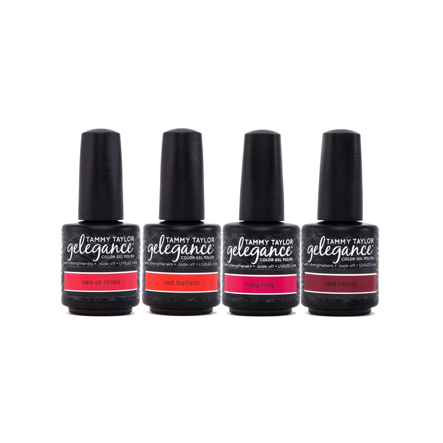 Tammy Taylor All you Need is Red | Gelegance Gel Polish Bundle