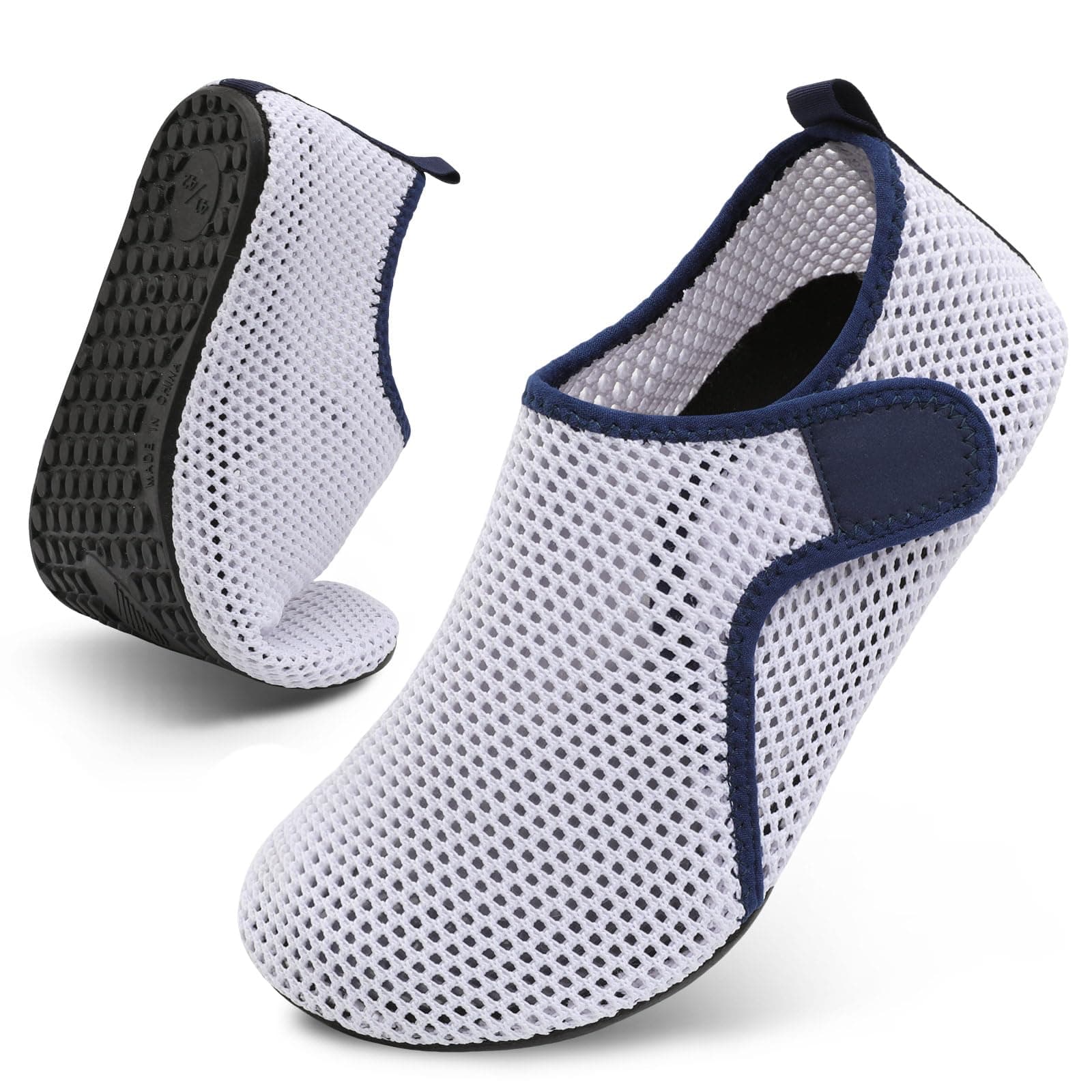 Scurtain Barefoot Water Shoes for Women Men Beach Swim Aqua Socks Summer Quick-Dry Sandals Slippers