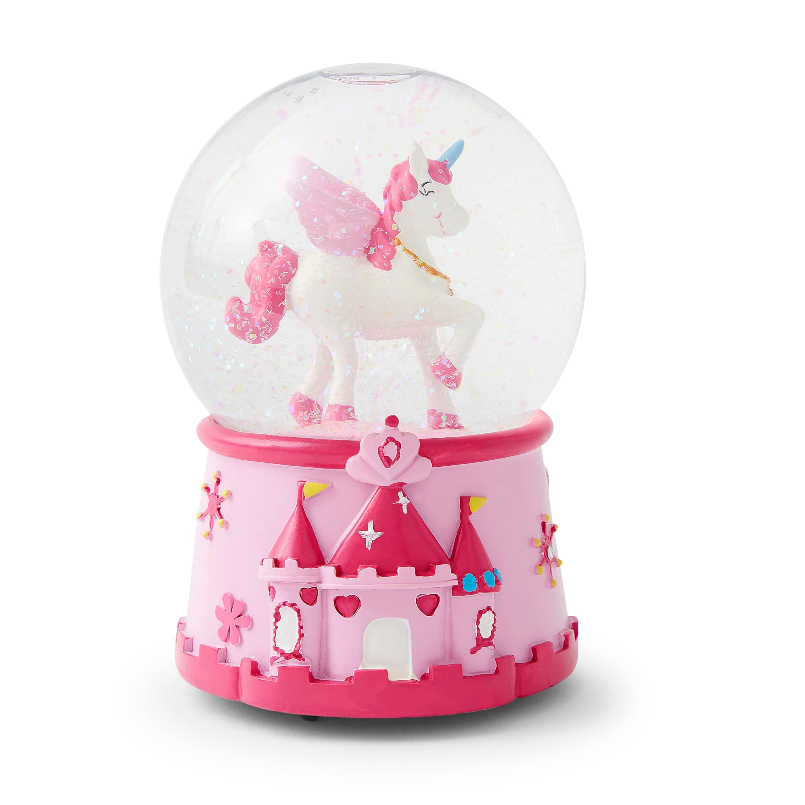 Mousehouse Gifts - Enchanting Unicorn Musical Snow Globe, Christmas Snow Globe Gift for Girls