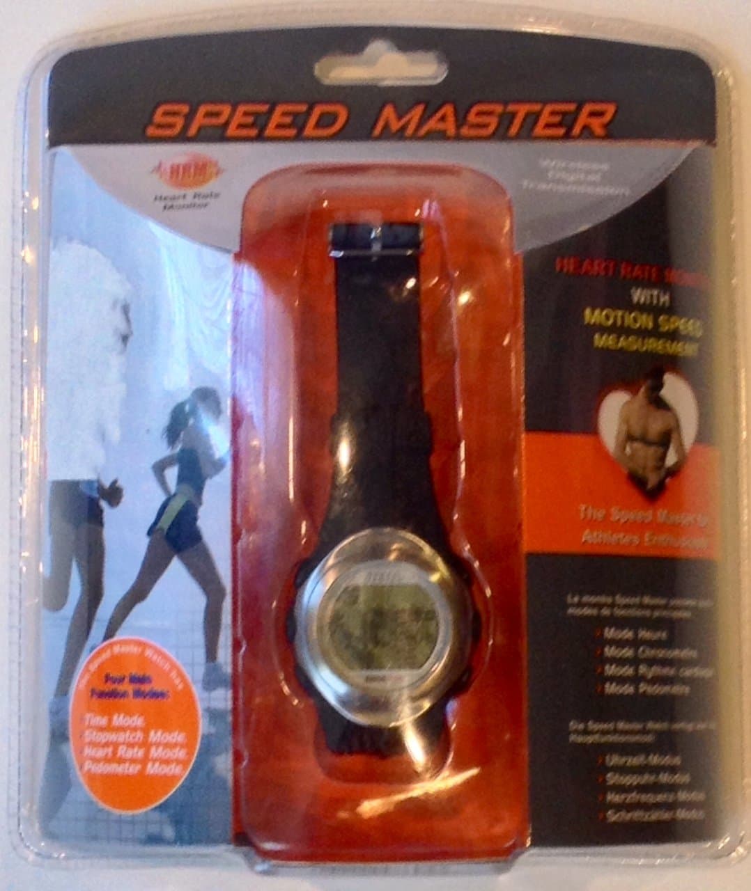 Speed Master Heart Rate Monitor Watch